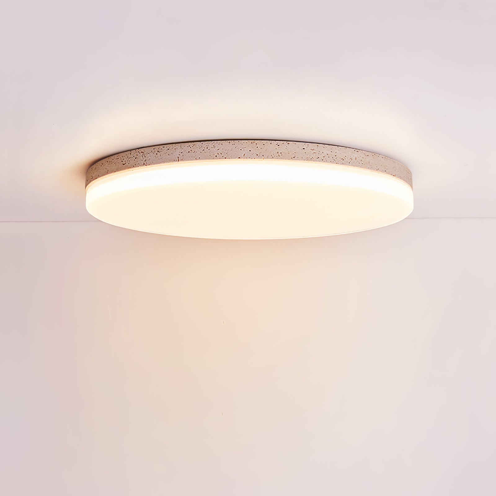 Orla Travertine Ceiling Light - Neutralighting