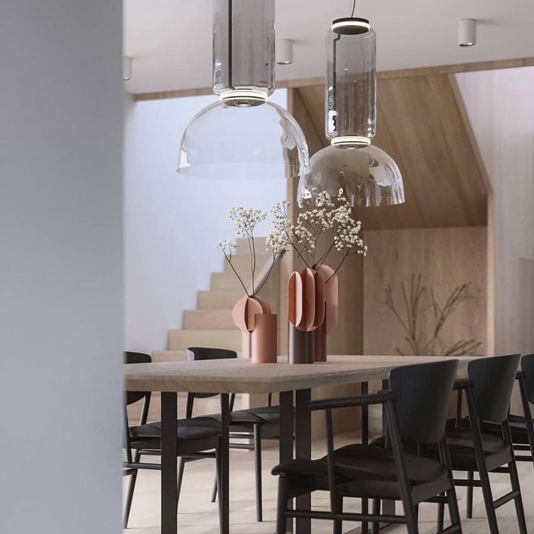 Cylindrical LED Pendant Light - Blowlighting