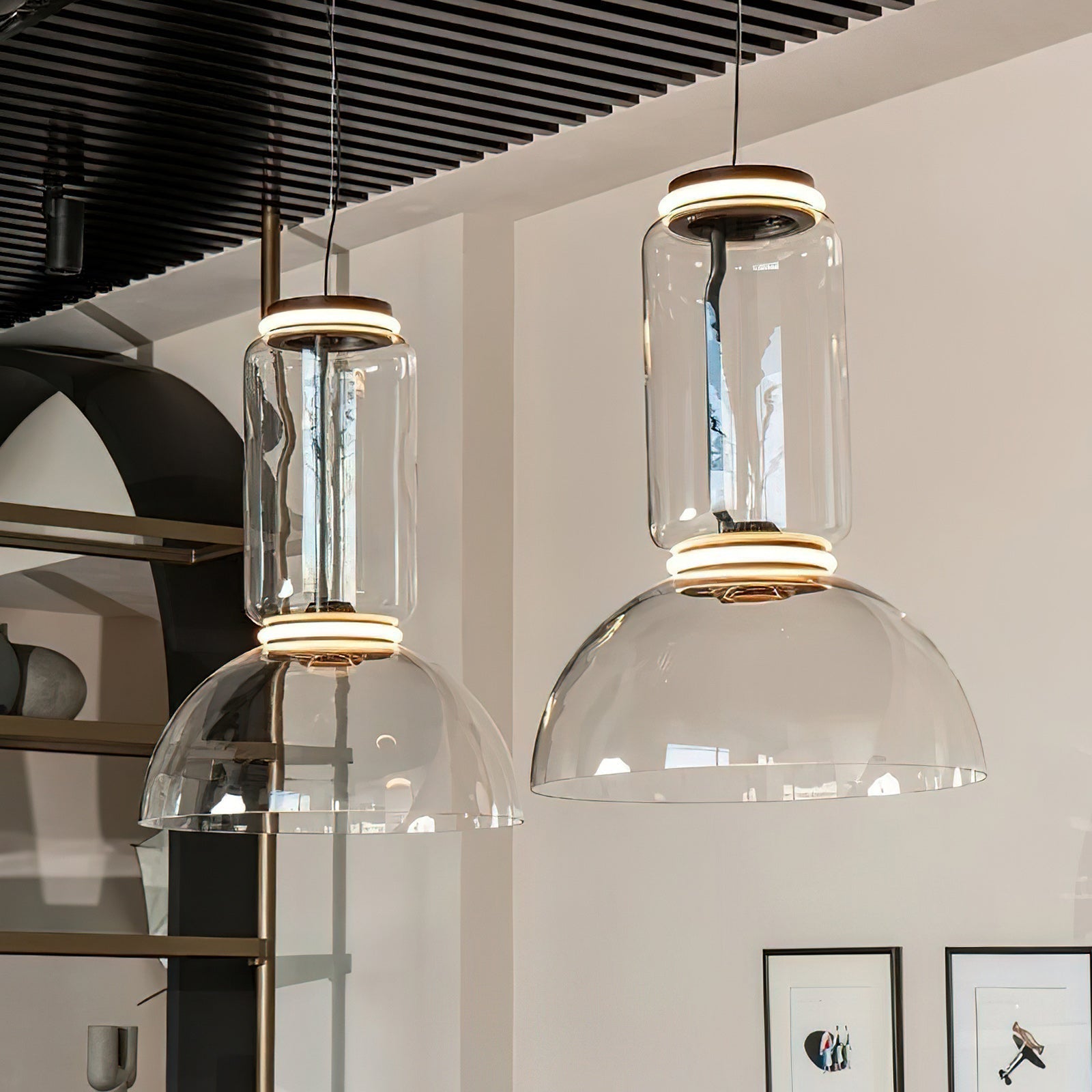 Cadorus Glas Premium Eleganz Pendelleuchte-Letslighting