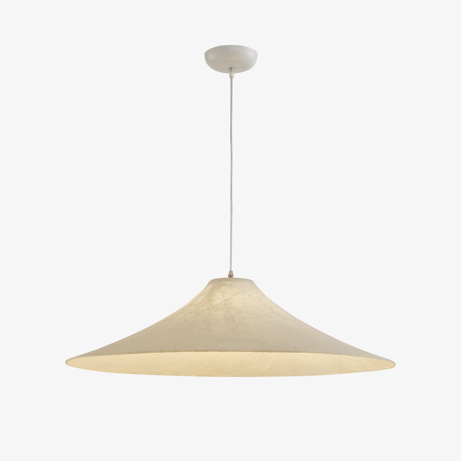 Abbotswell Modern Minimalist Natural Flat Metal Pendant Lamp - Blowlighting