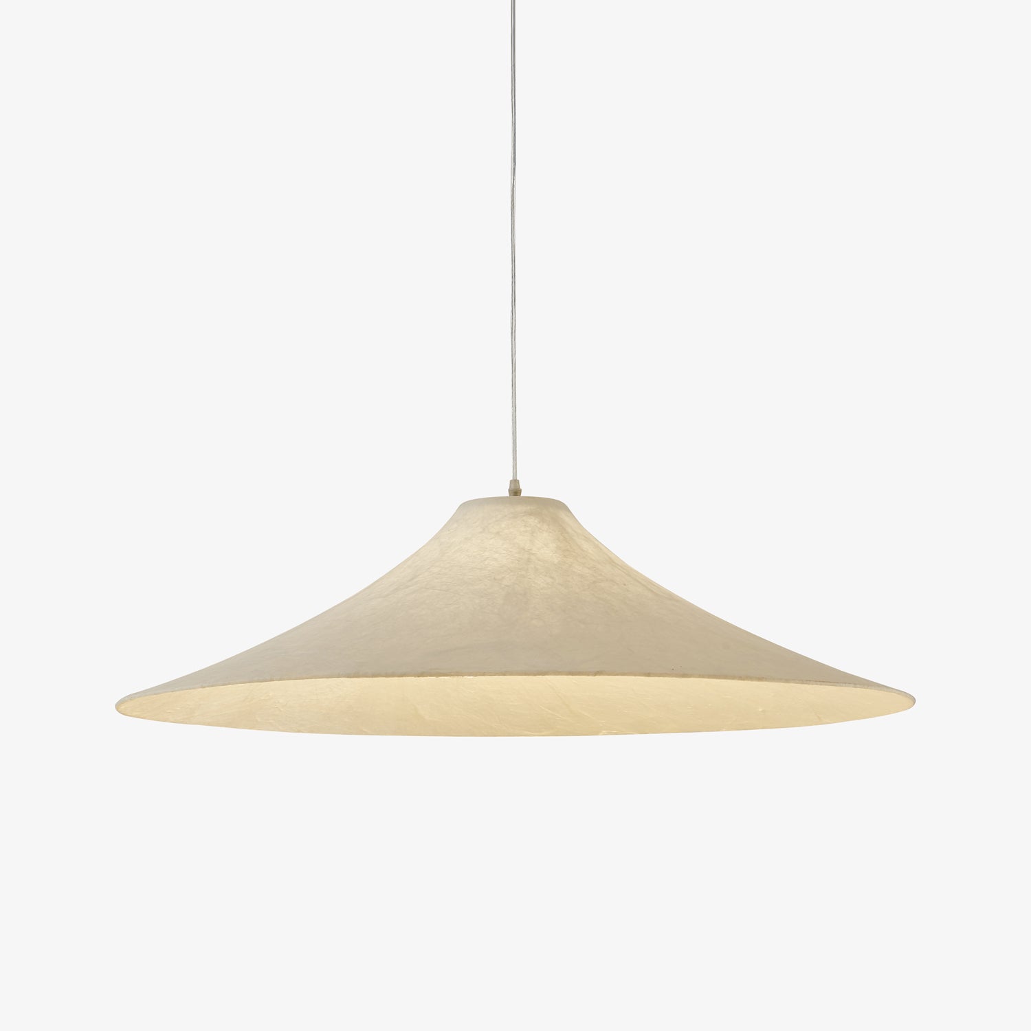 Abbotswell Modern Minimalist Natural Flat Metal Pendant Lamp - Blowlighting