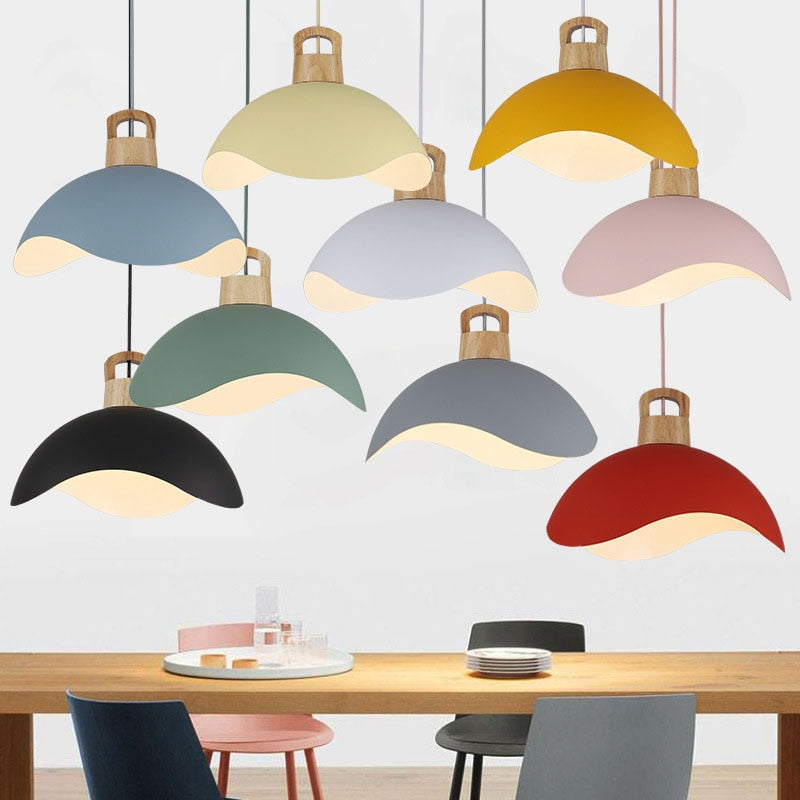 Valentina Design LED Pendelleuchte Schwarz Schlafzimmer/Esszimmer Metall