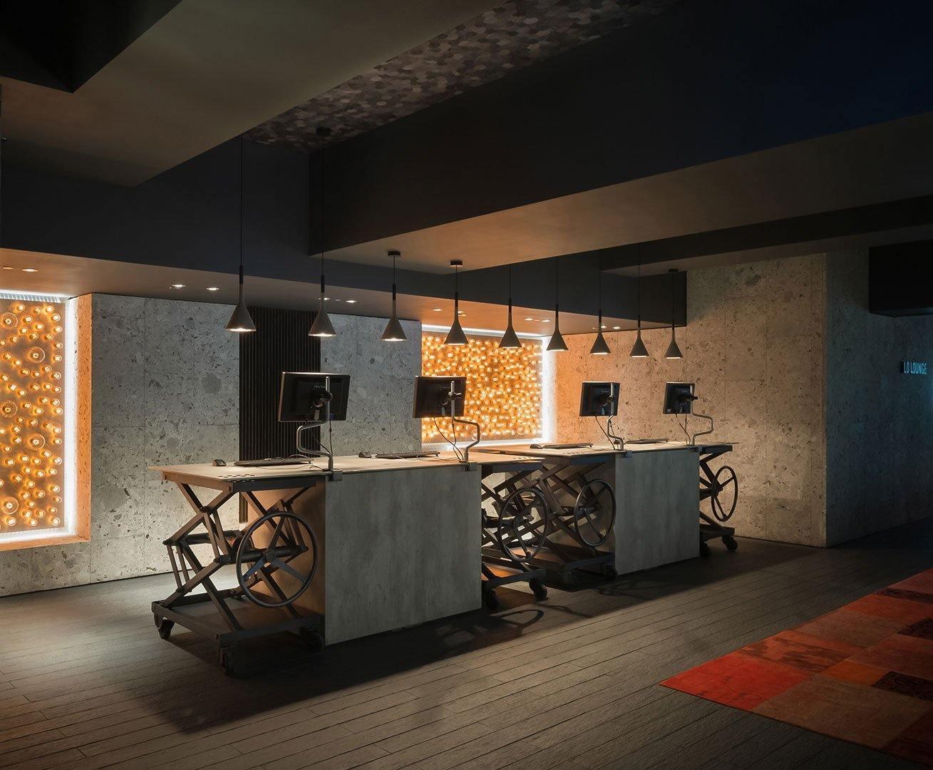 Conical Concrete Pendant Light - Blowlighting