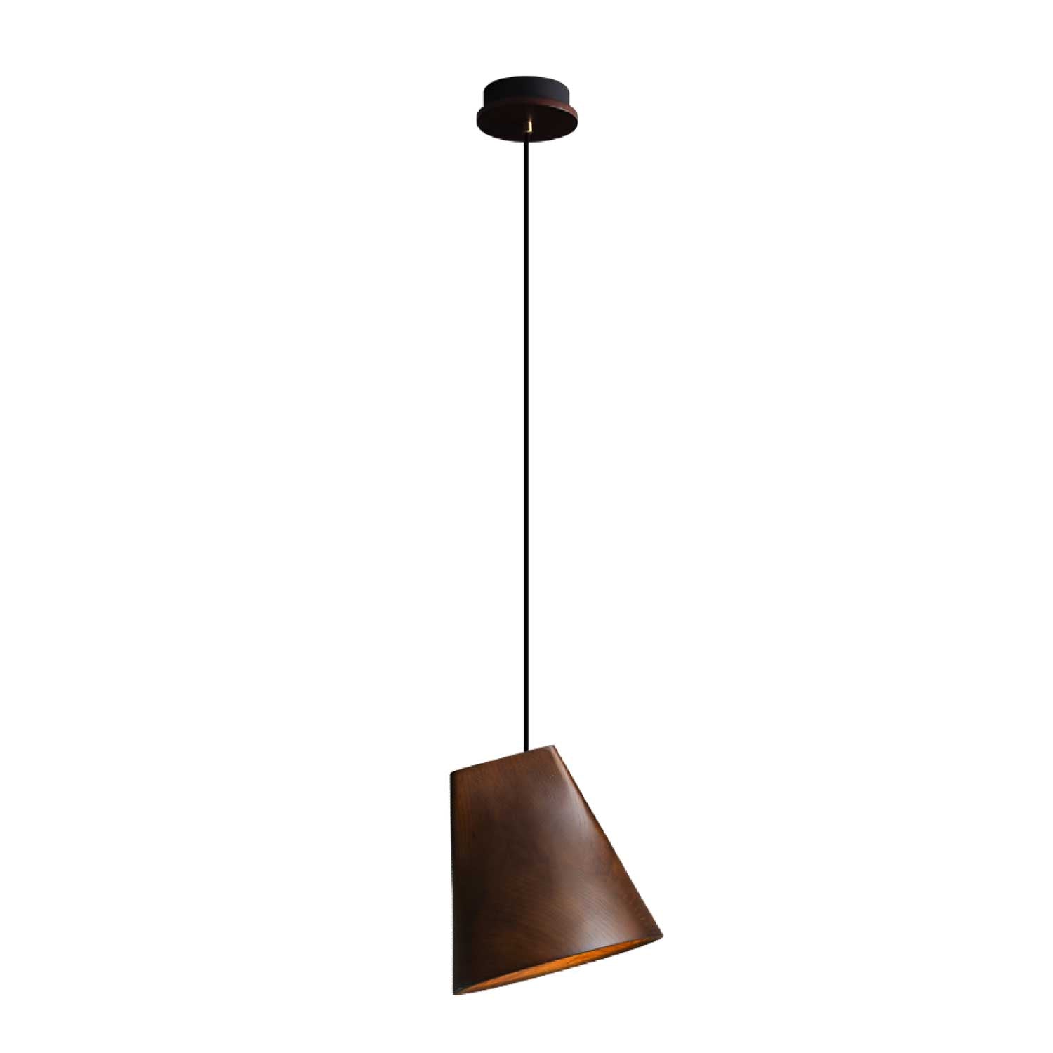 Vetra Rustikale Holz-Pendelleuchte-Letslighting