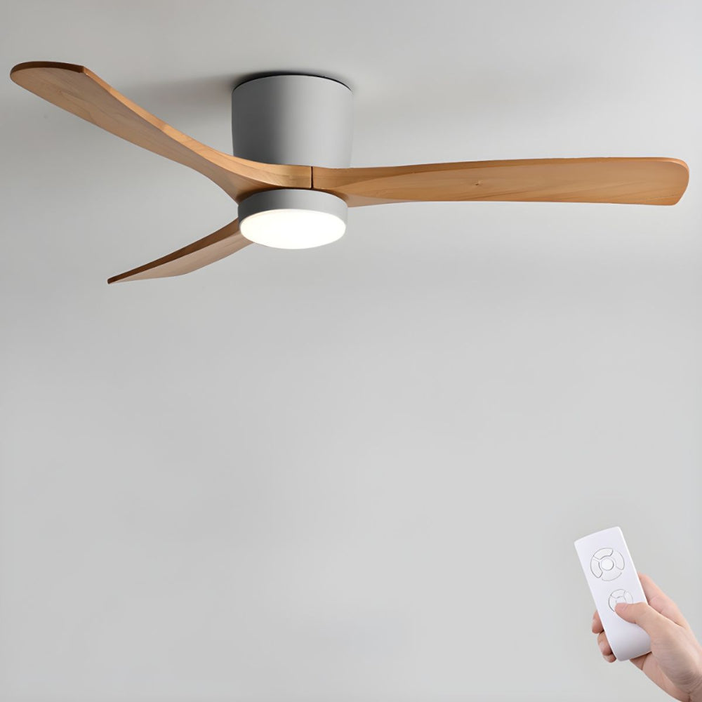 Verschiedene Farboptionen für den Elena Modernen Holz-Deckenventilator mit Licht