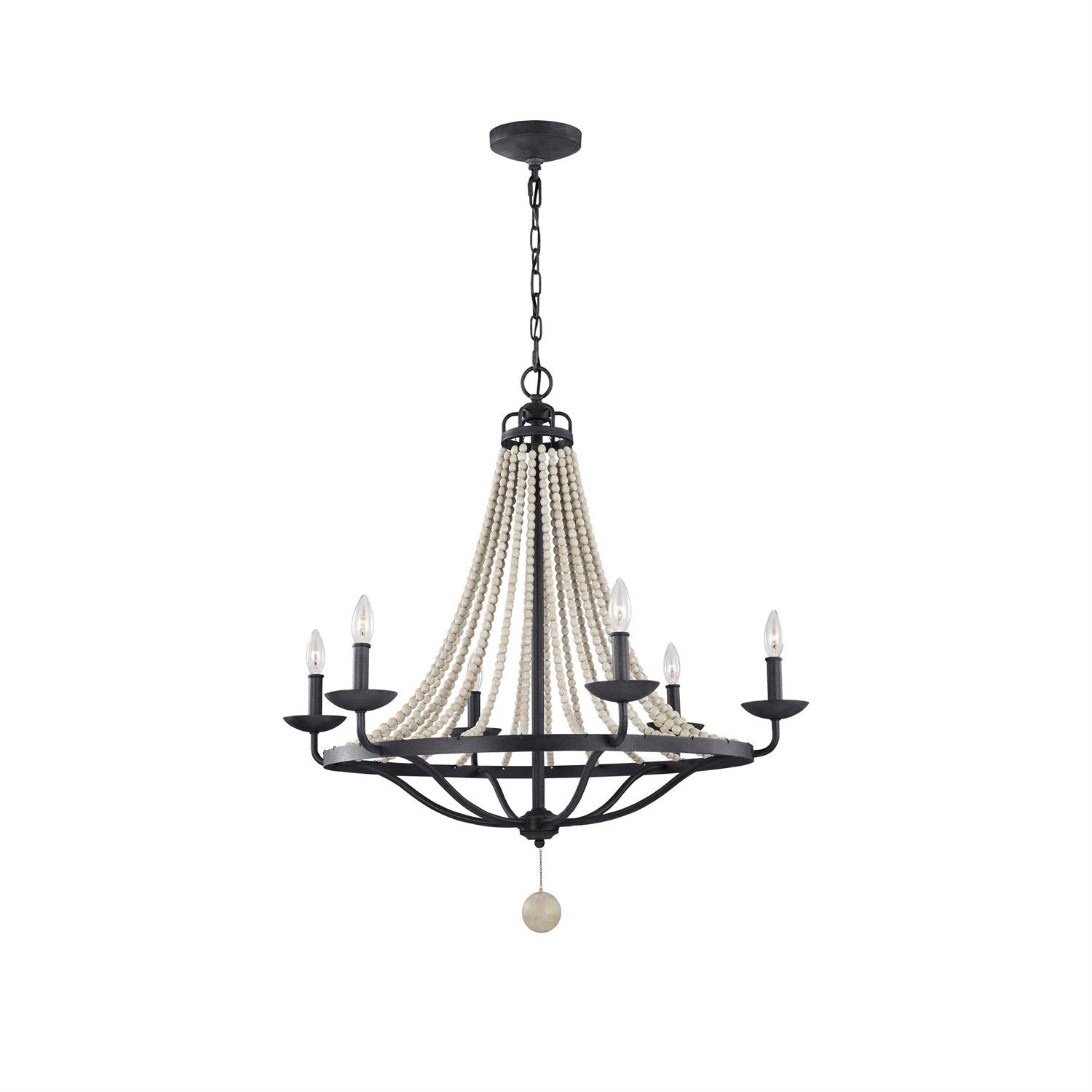 Alloren Vintage Industrial Empire Metal Chandelier - Letslighting