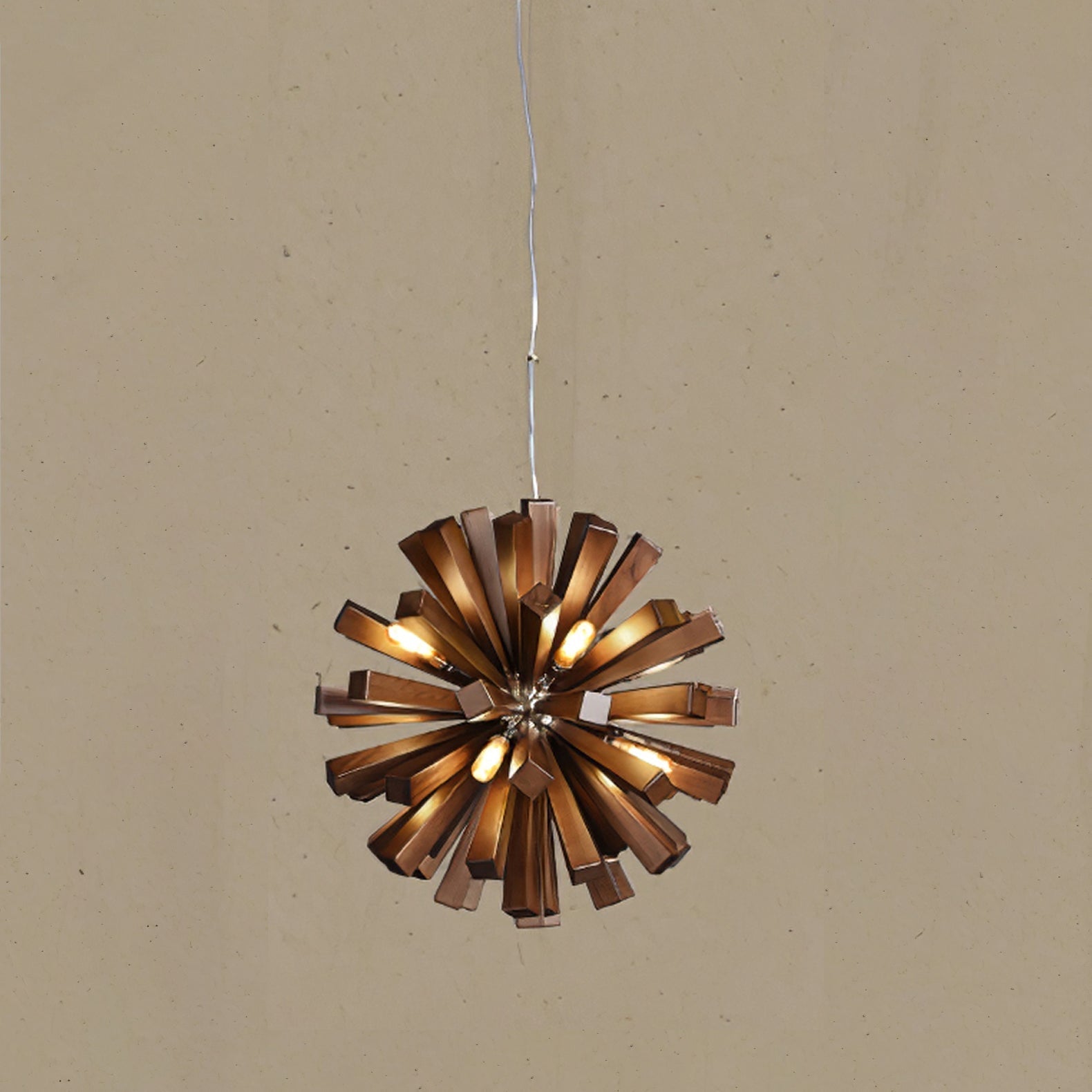 Nova Premium Nordic Art Holzstrahl Kronleuchter-Letslighting