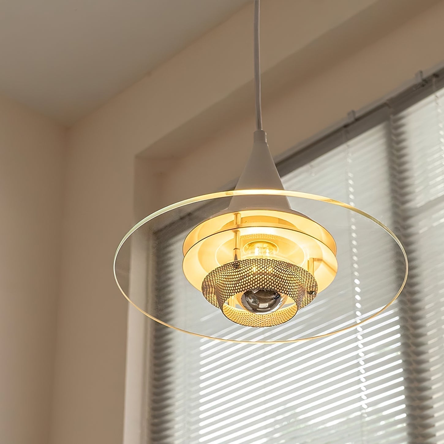 Vaughn Zeitgemäß Glas Pendelleuchte Leuchte-Letslighting
