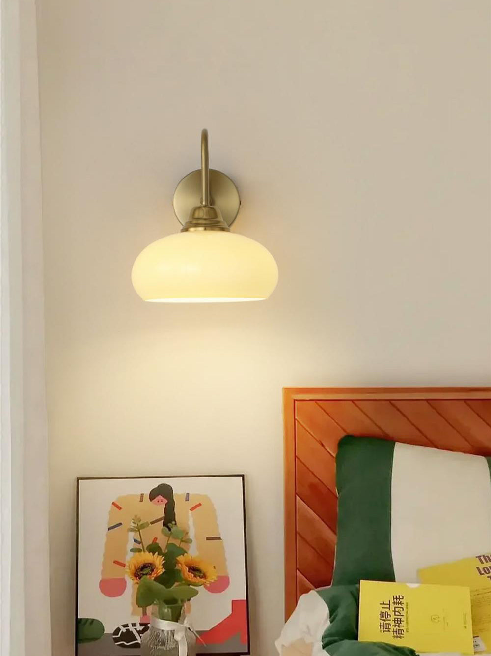 Ophaan Moderne Glaswandleuchte-Letslighting