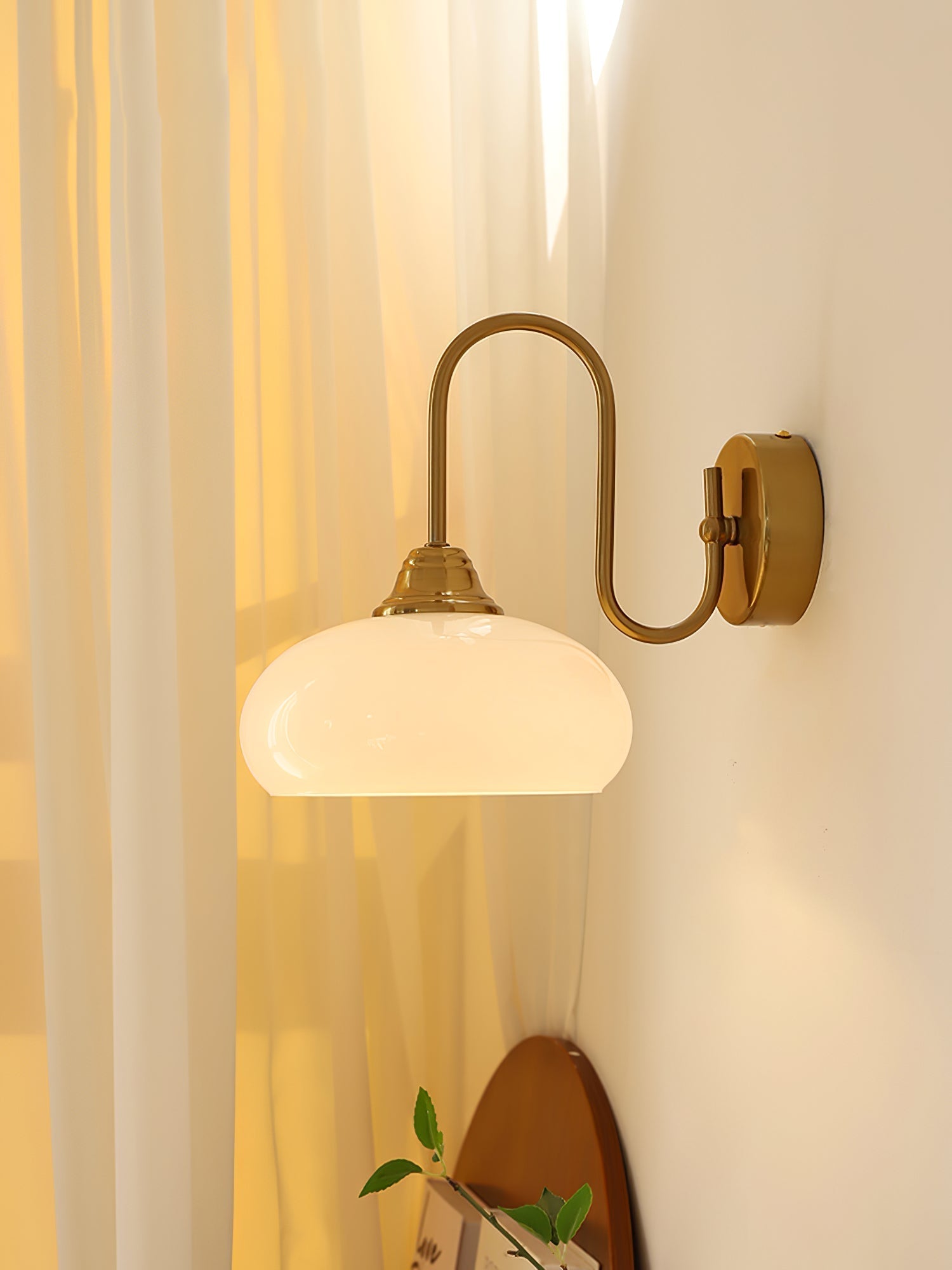 Ophaan Moderne Glaswandleuchte-Letslighting
