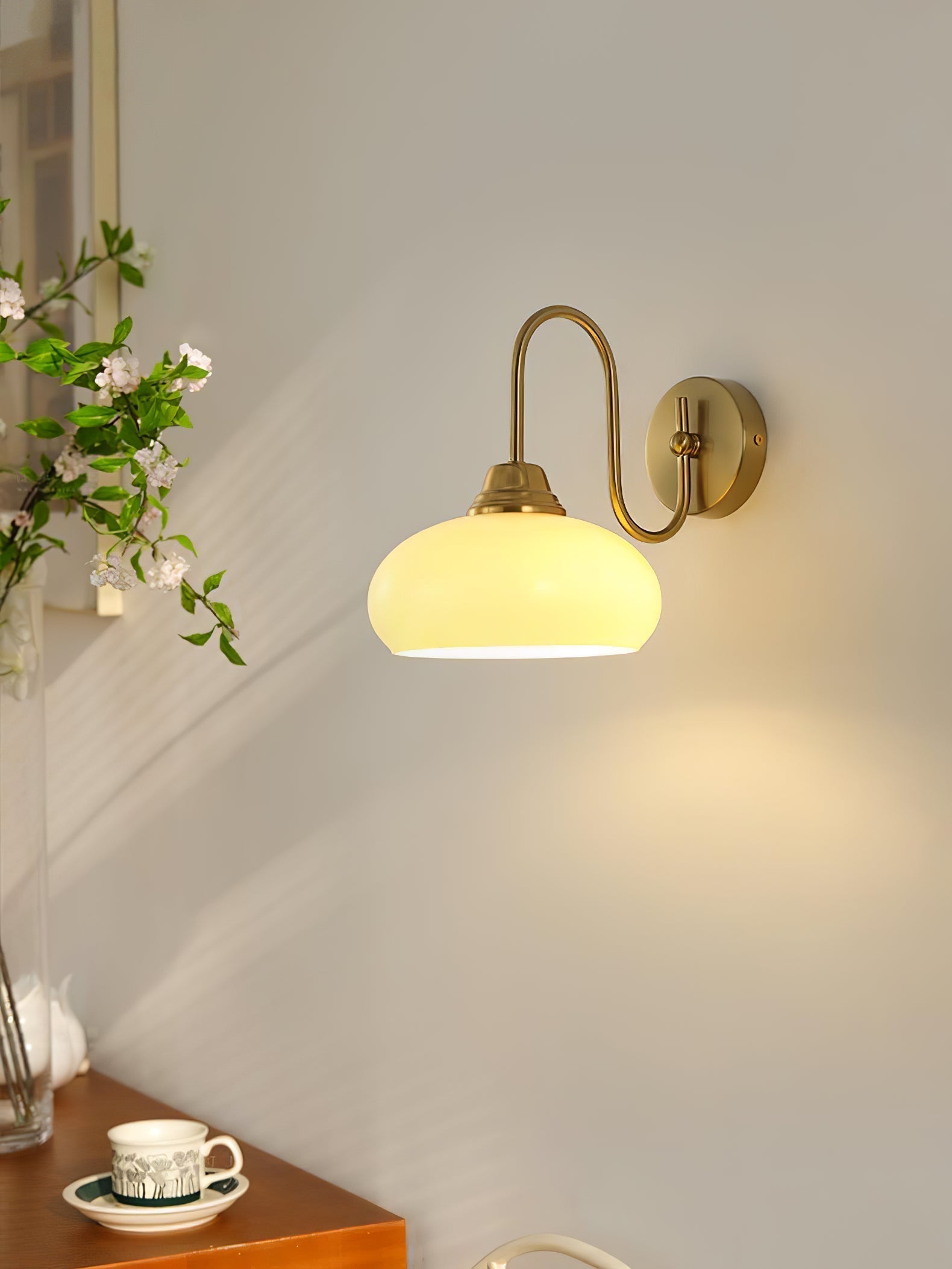 Ophaan Moderne Glaswandleuchte-Letslighting