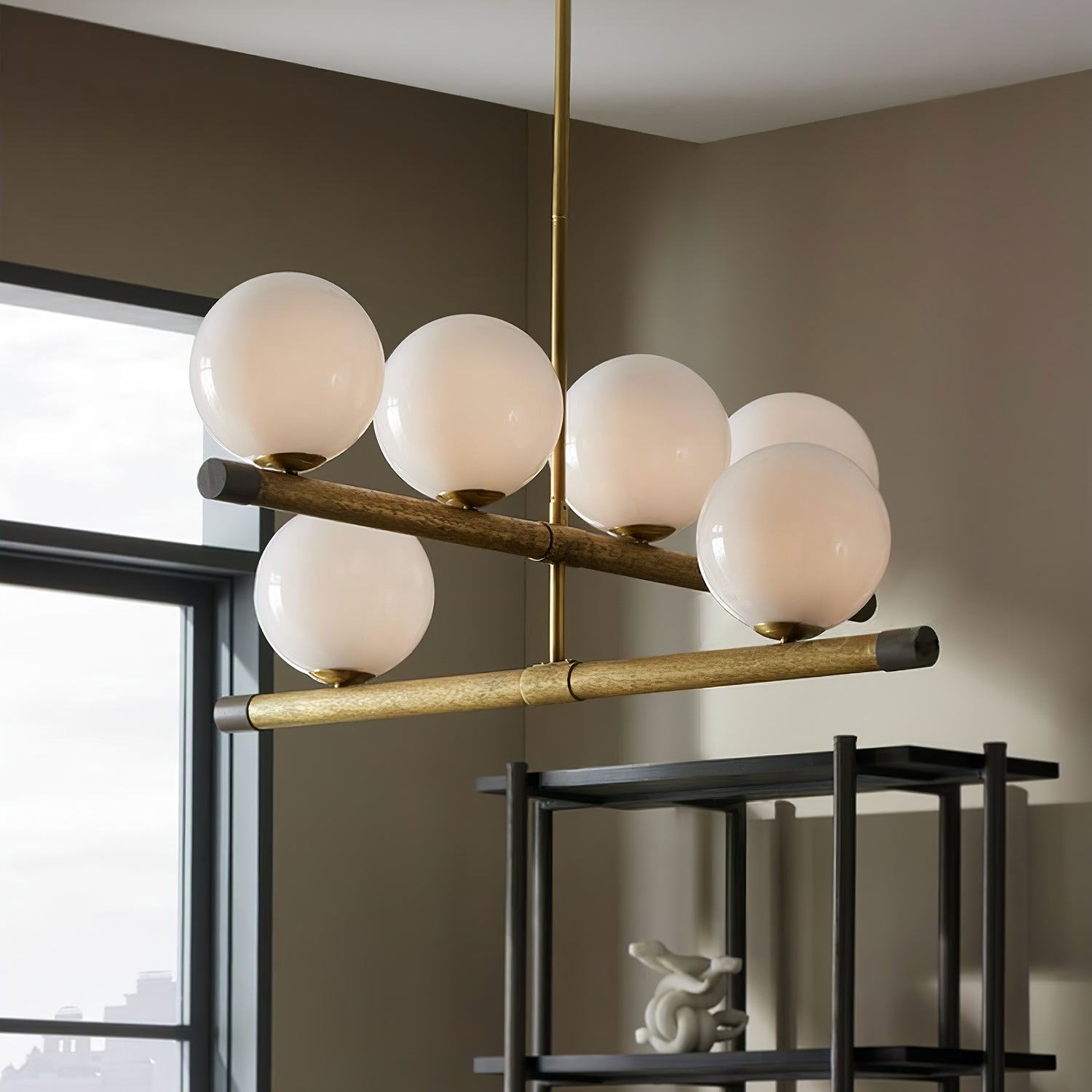 Riley Moderner Glas-Kronleuchter-Letslighting