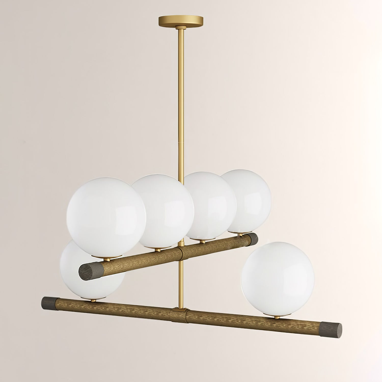 Riley Moderner Glas-Kronleuchter-Letslighting