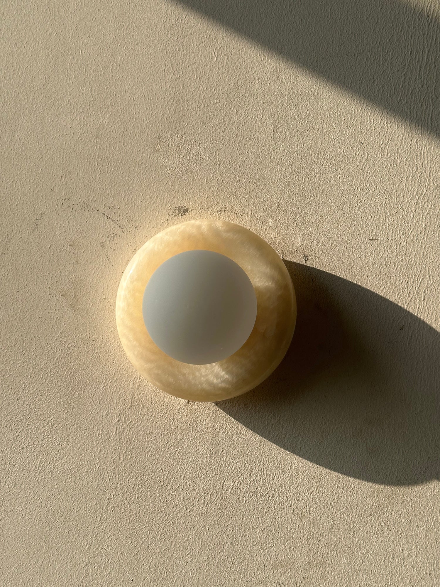 Cemaros Jade Glas Wandleuchte-Letslighting