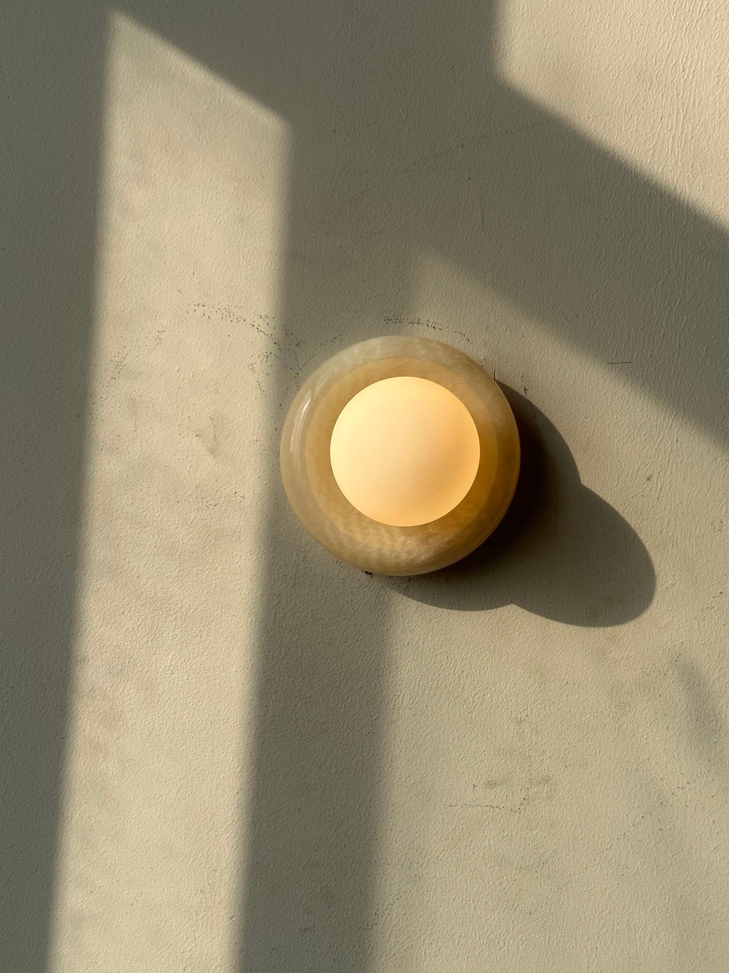 Cemaros Jade Glas Wandleuchte-Letslighting