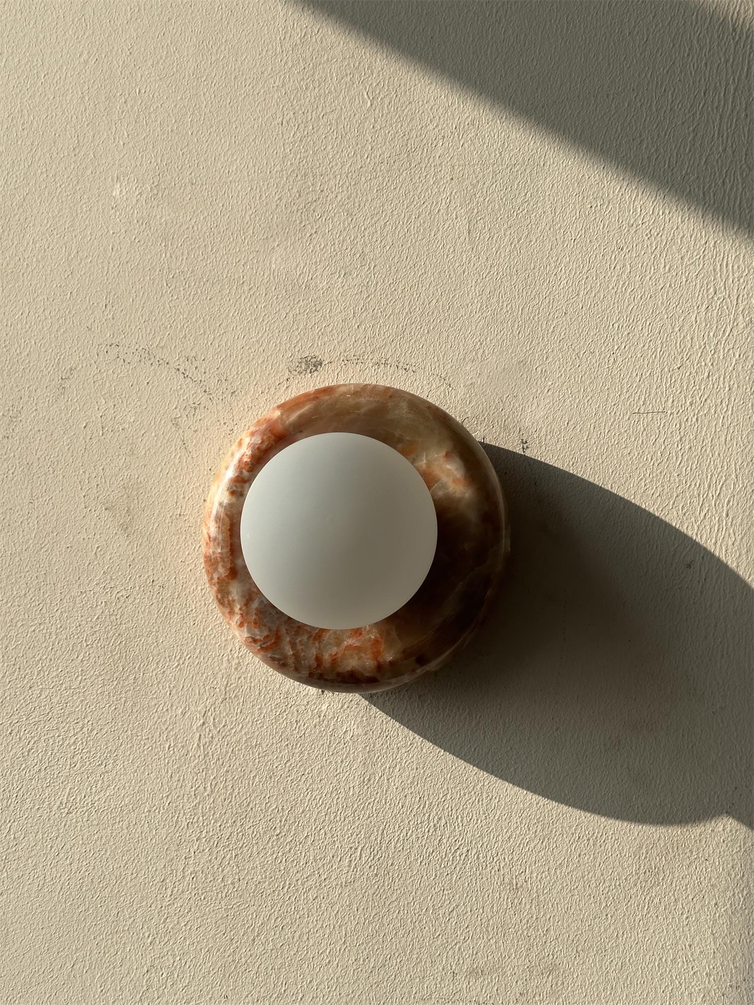 Cemaros Jade Glas Wandleuchte-Letslighting