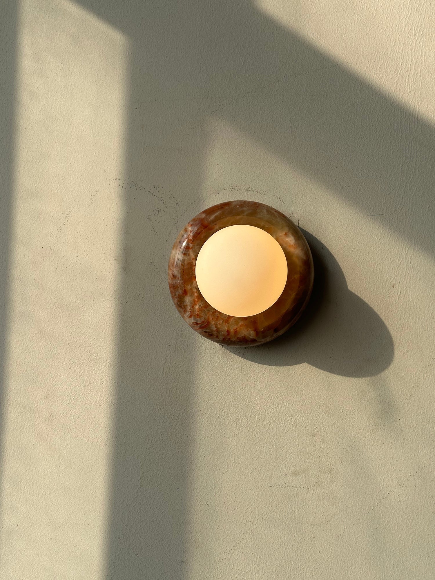 Cemaros Jade Glas Wandleuchte-Letslighting