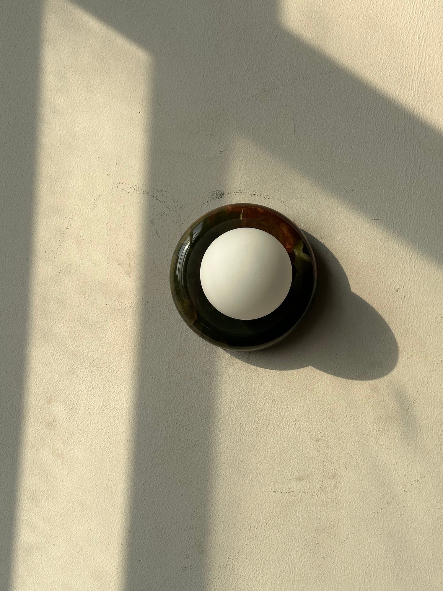 Cemaros Jade Glas Wandleuchte-Letslighting