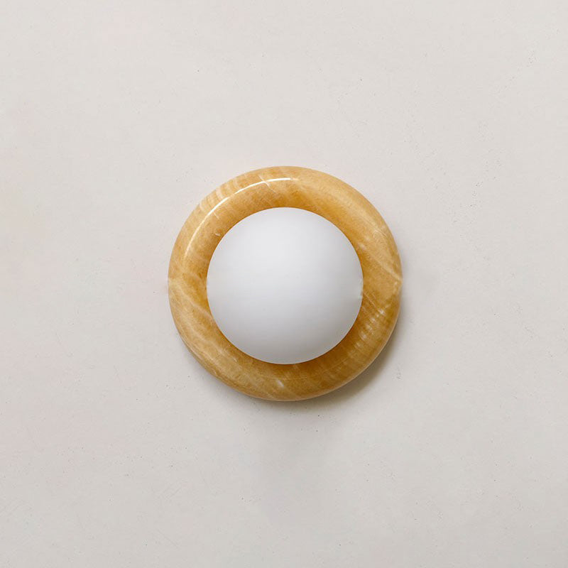 Cemaros Jade Glas Wandleuchte-Letslighting