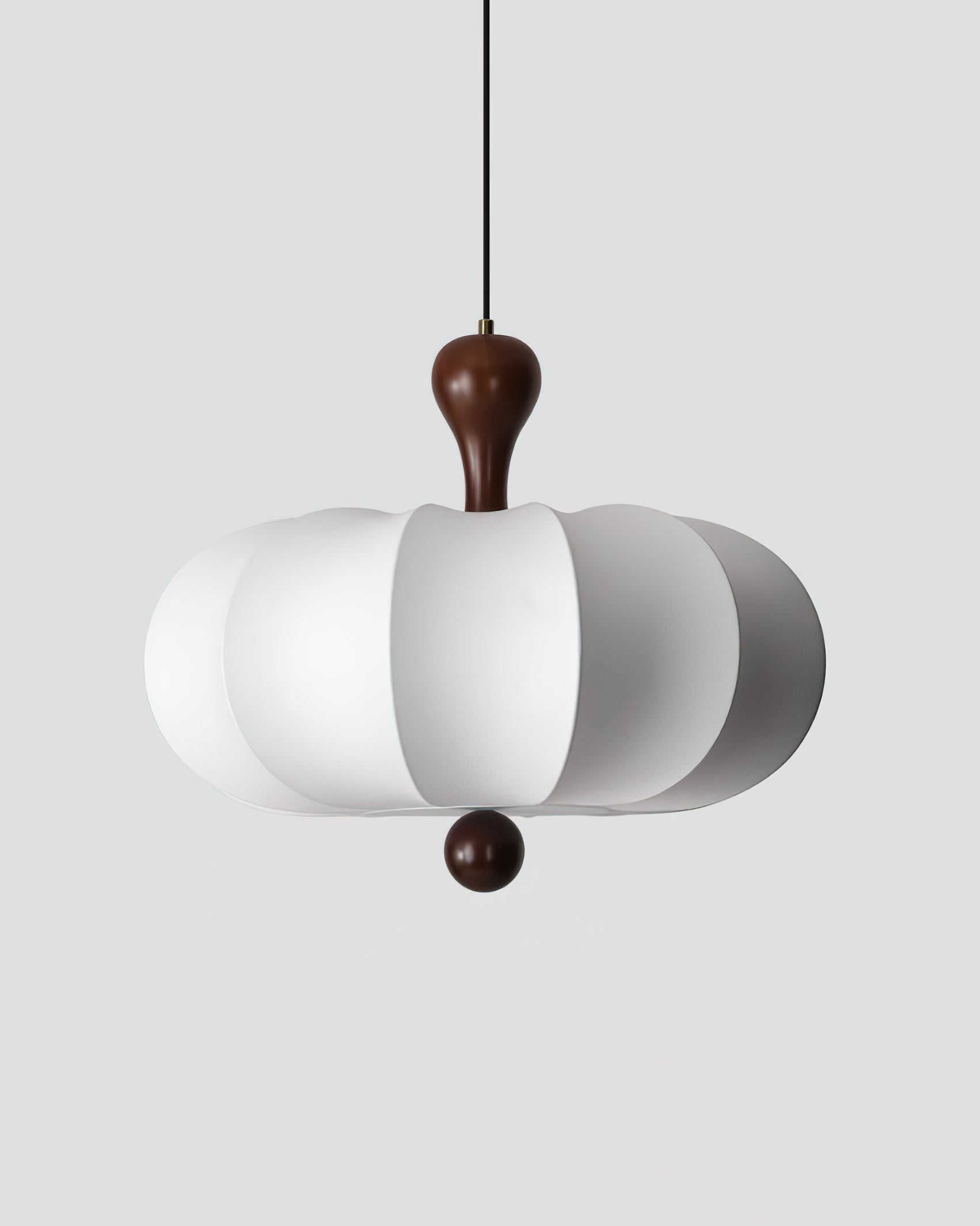 Jovian White Sculpted Pendant Lamp - Letslighting