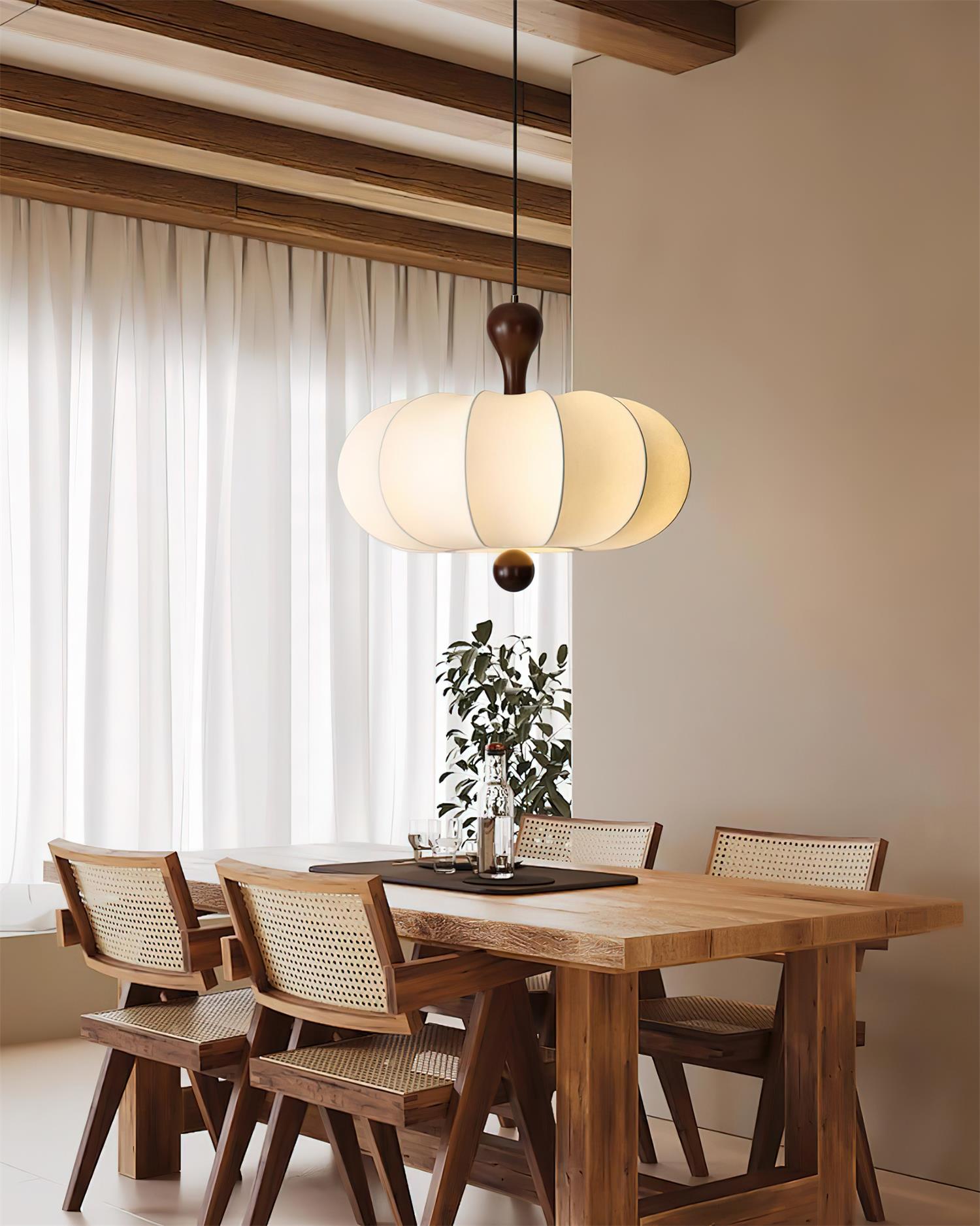 Jovian White Sculpted Pendant Lamp - Letslighting