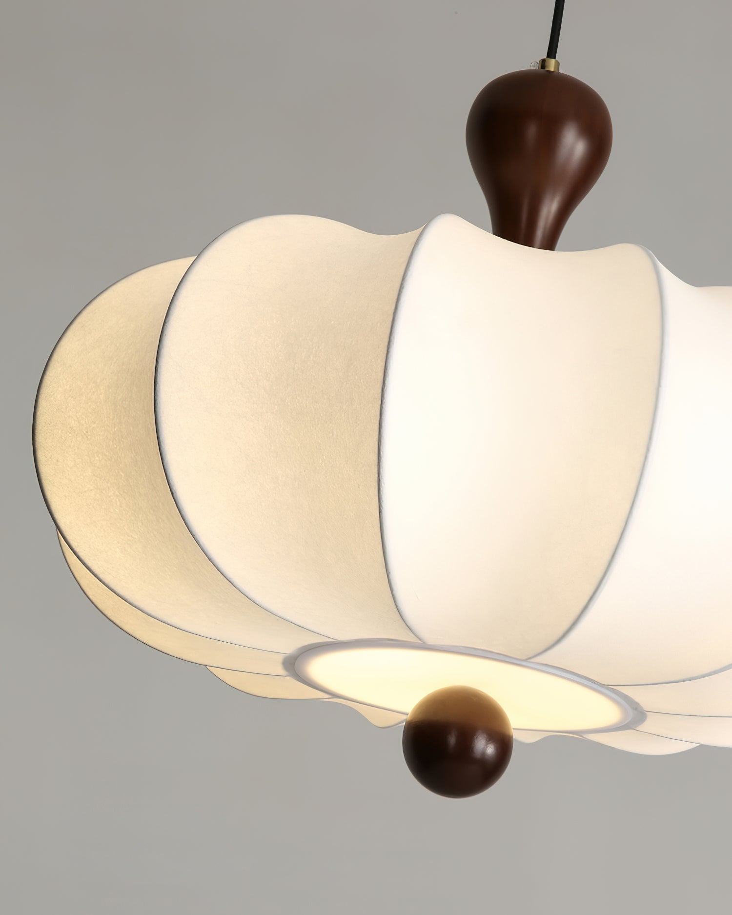 Jovian White Sculpted Pendant Lamp - Letslighting
