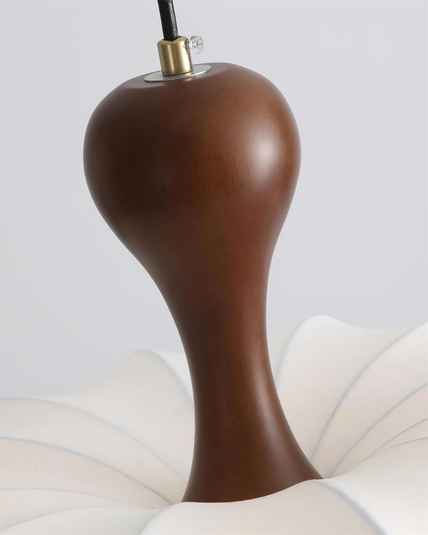 Jovian White Sculpted Pendant Lamp - Letslighting