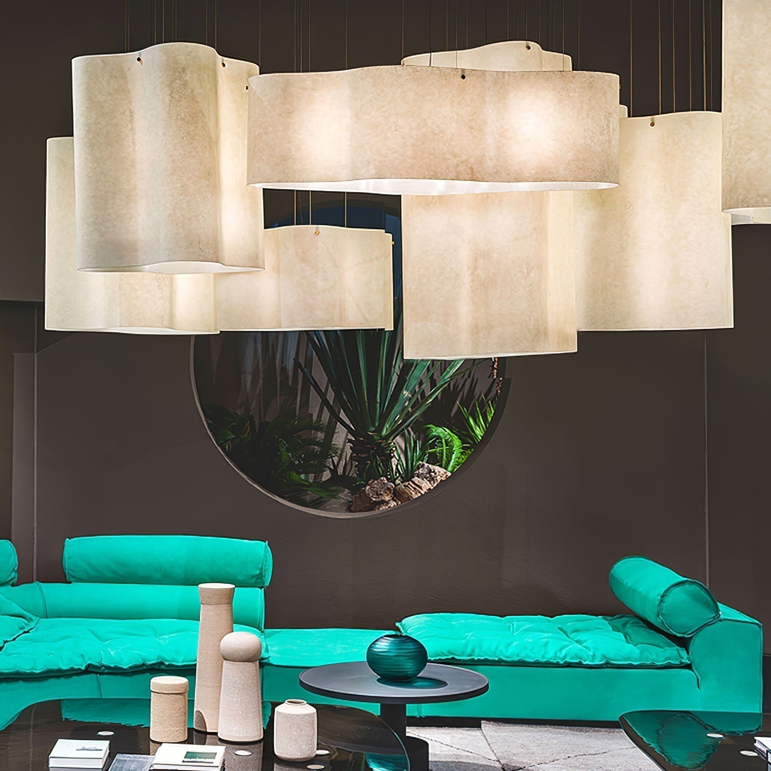 Evelan Kunst Wolke Form Modern Pendelleuchte-Letslighting
