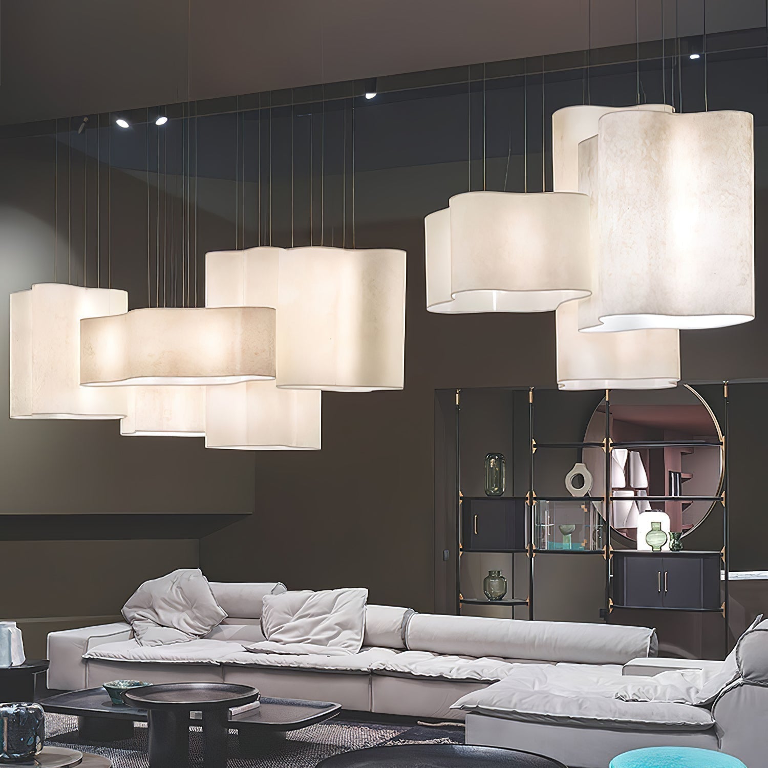 Evelan Kunst Wolke Form Modern Pendelleuchte-Letslighting