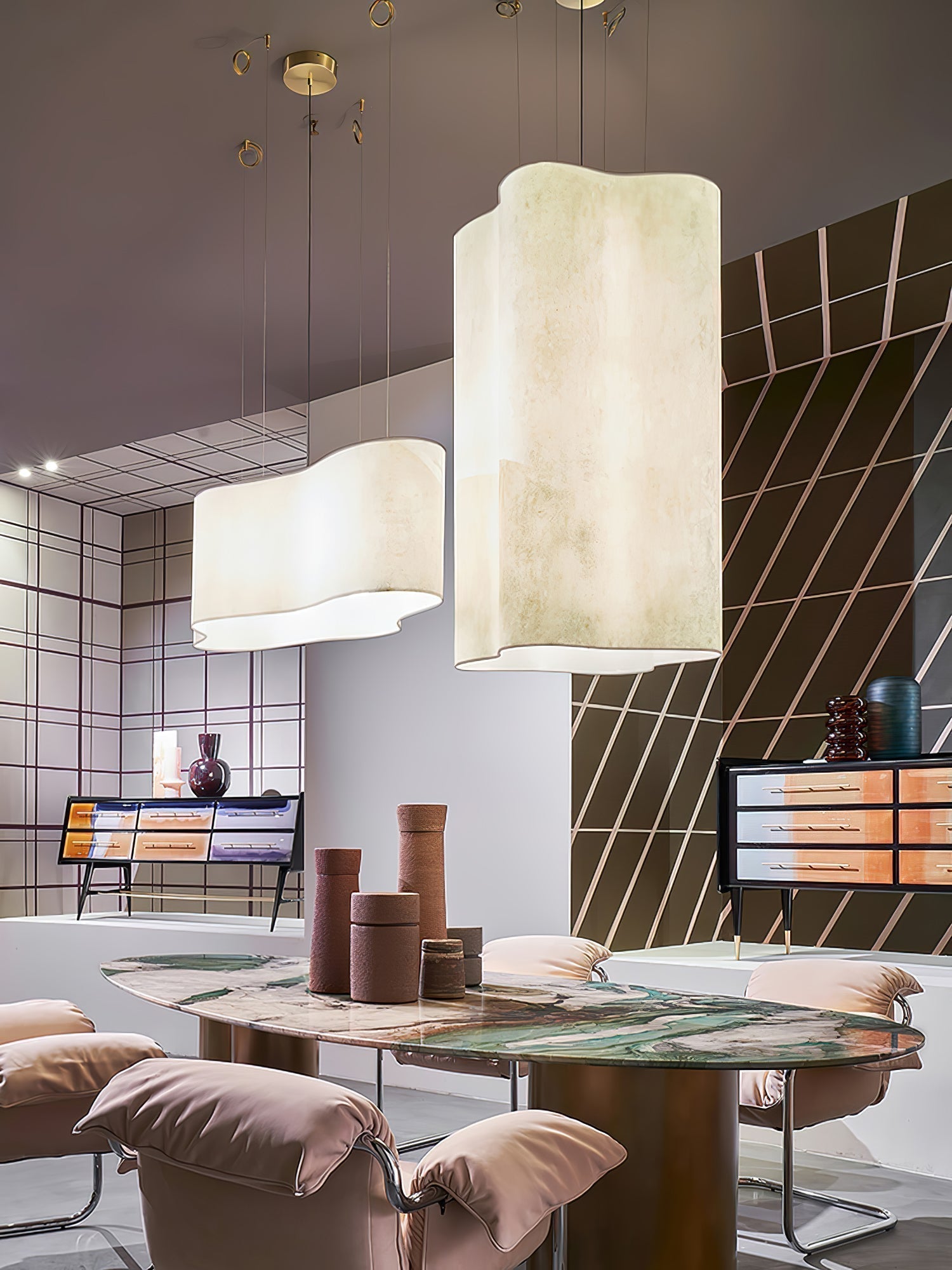 Evelan Kunst Wolke Form Modern Pendelleuchte-Letslighting