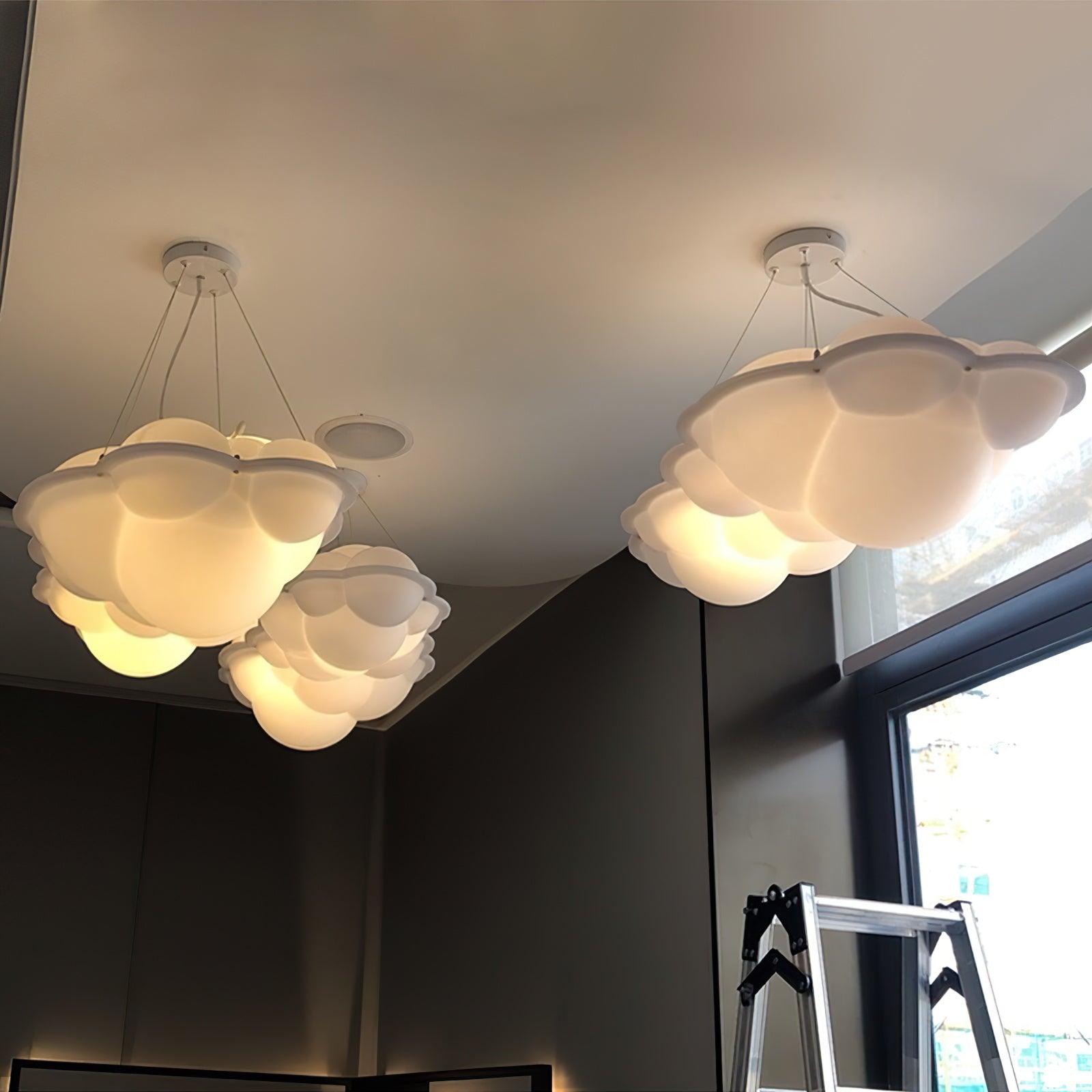 Solvian Künstlerische Pendelleuchte aus PE-Letslighting
