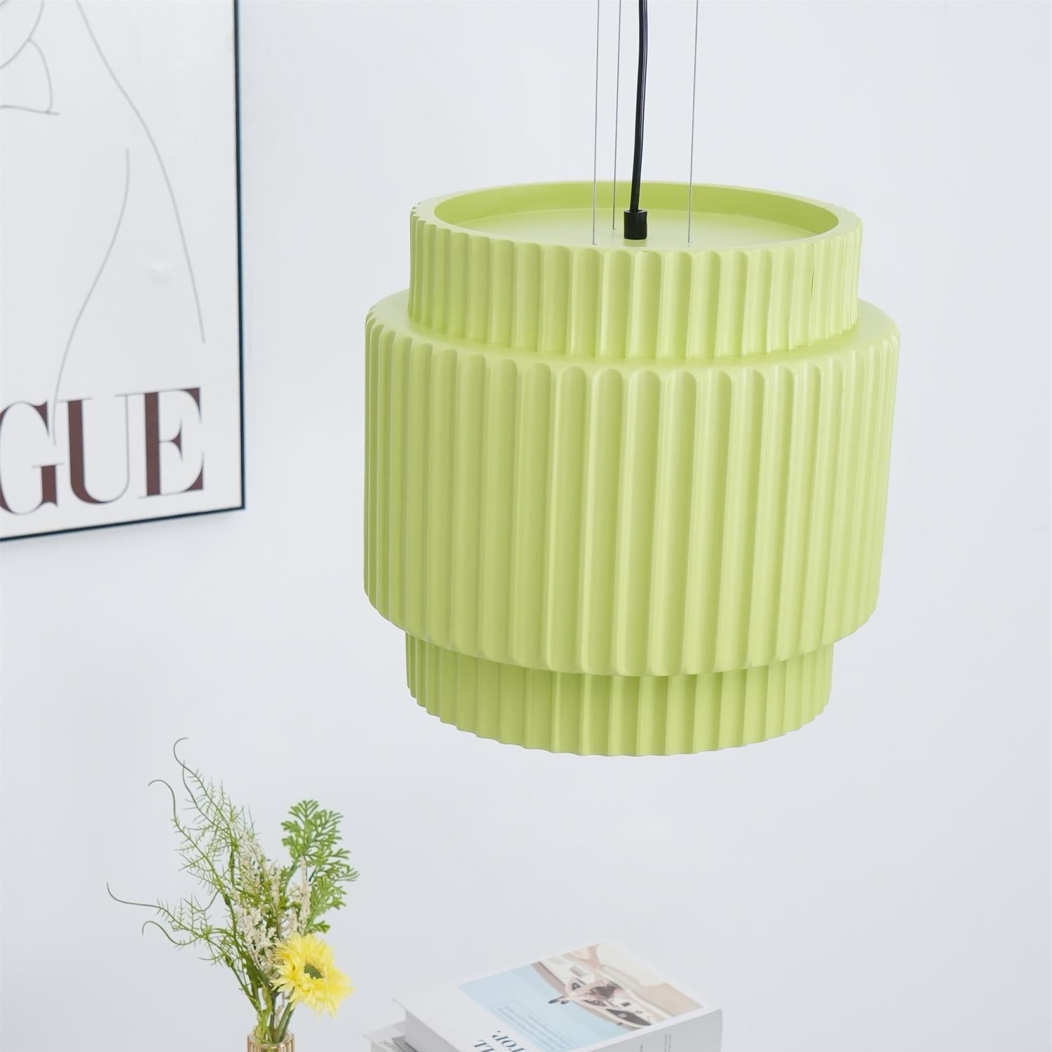 Aurelia Moderne Pendelleuchte aus Kunstharz-Letslighting