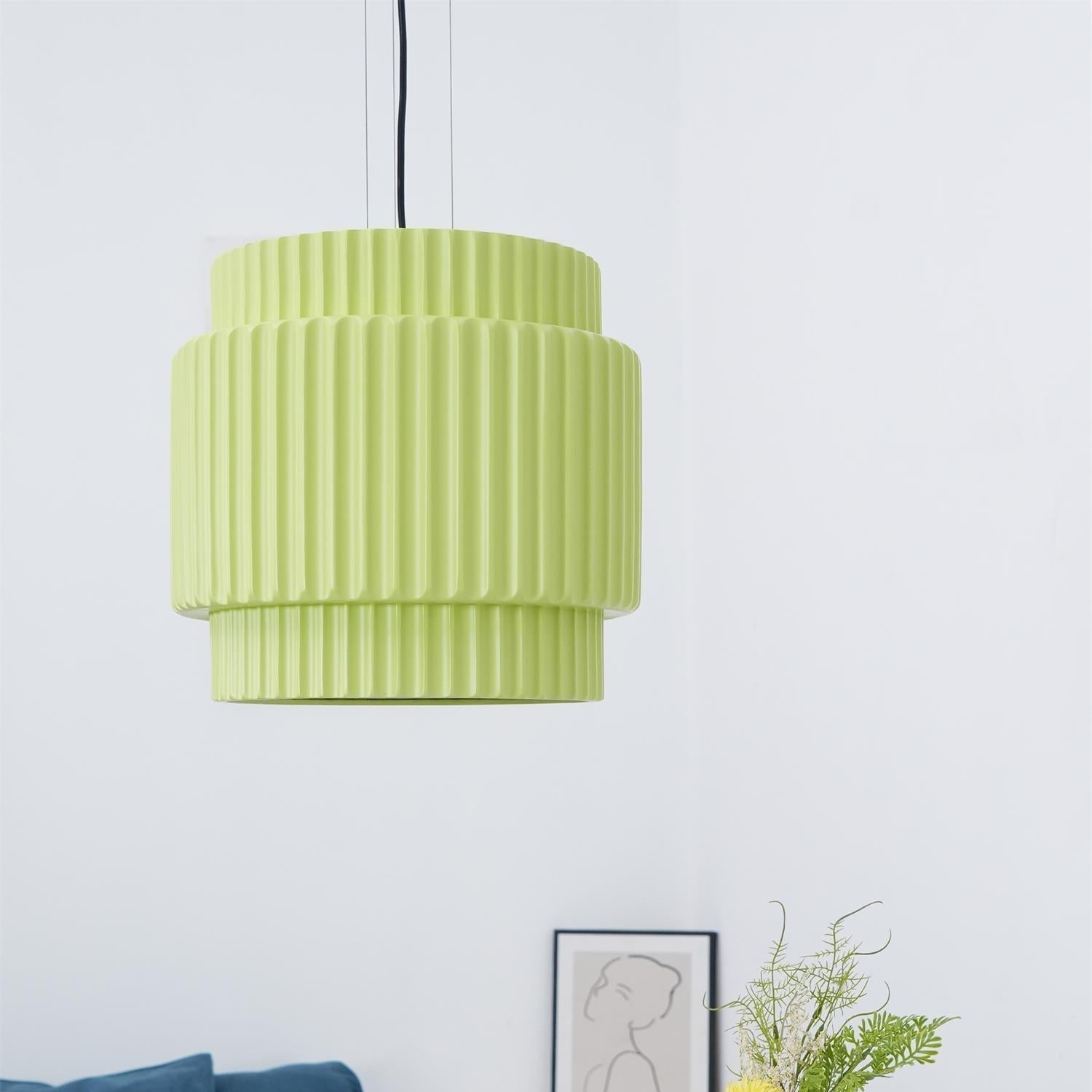 Aurelia Moderne Pendelleuchte aus Kunstharz-Letslighting