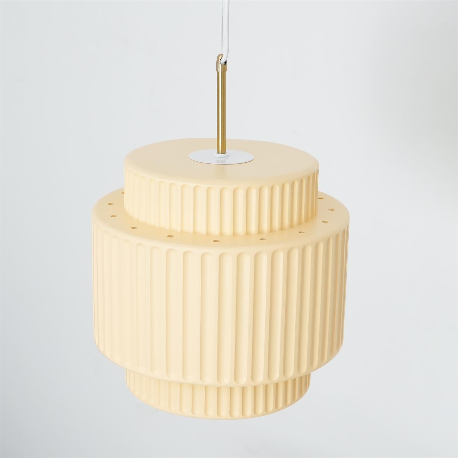 Aurelia Moderne Pendelleuchte aus Kunstharz-Letslighting