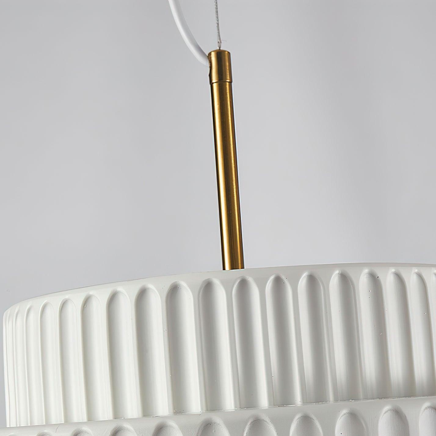 Aurelia Moderne Pendelleuchte aus Kunstharz-Letslighting