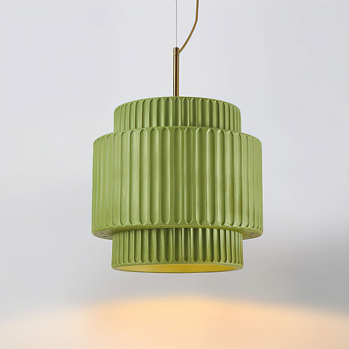 Aurelia Moderne Pendelleuchte aus Kunstharz-Letslighting