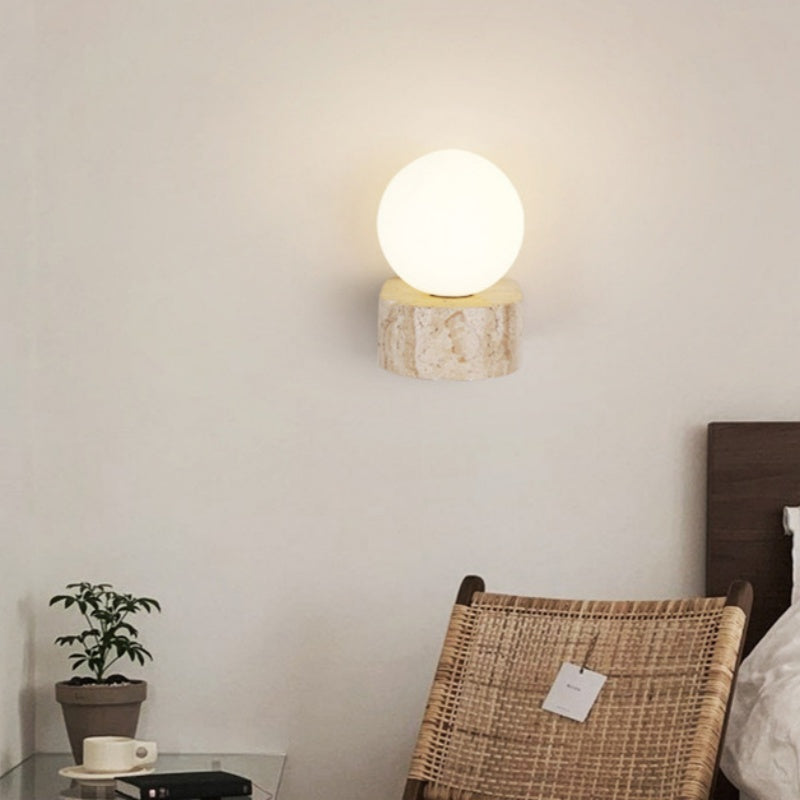 Avi Kreativ LED Innenwandleuchte Glas Schlaf/Arbeits/Wohnzimmer