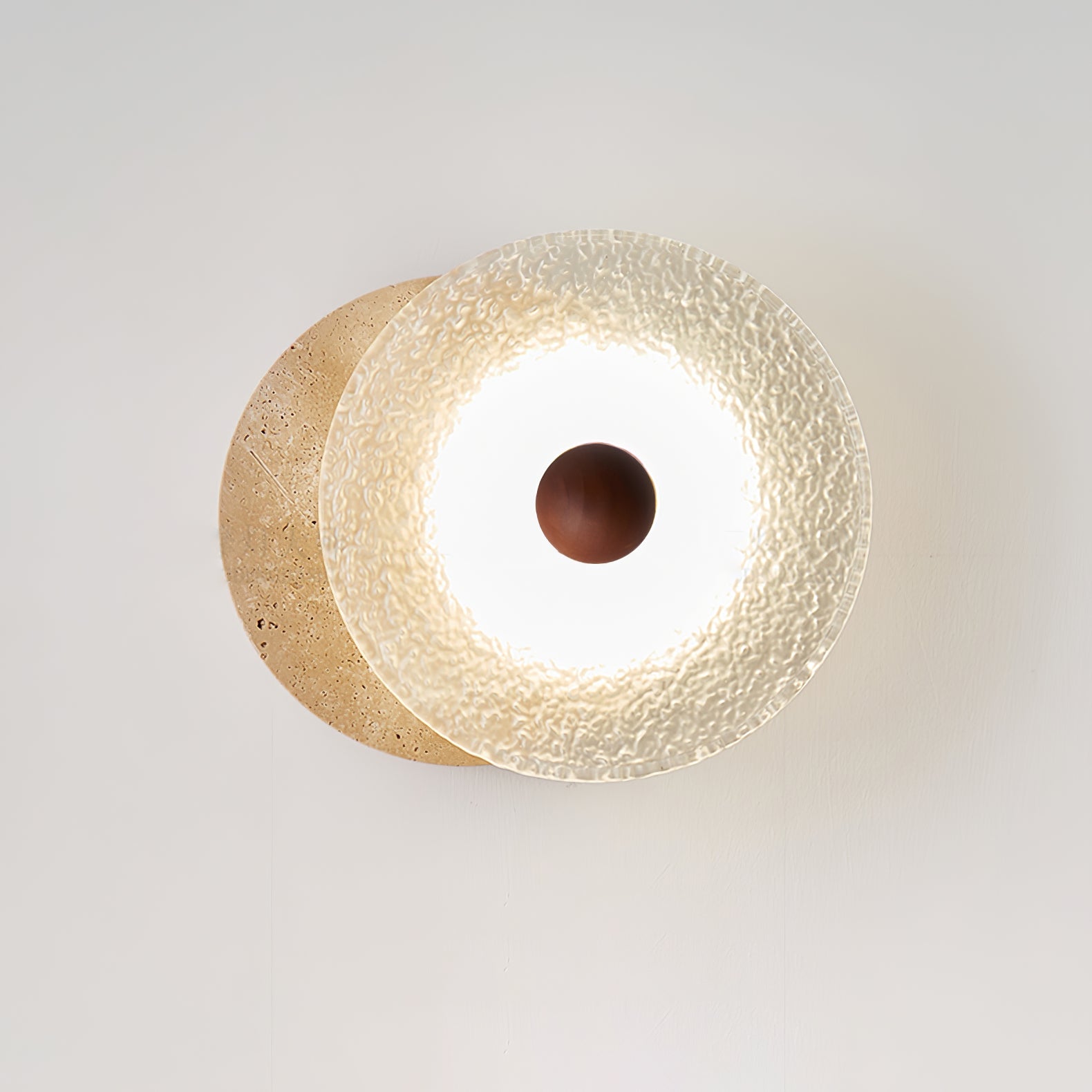 Olivia Travertine Wall Light - Neutralighting