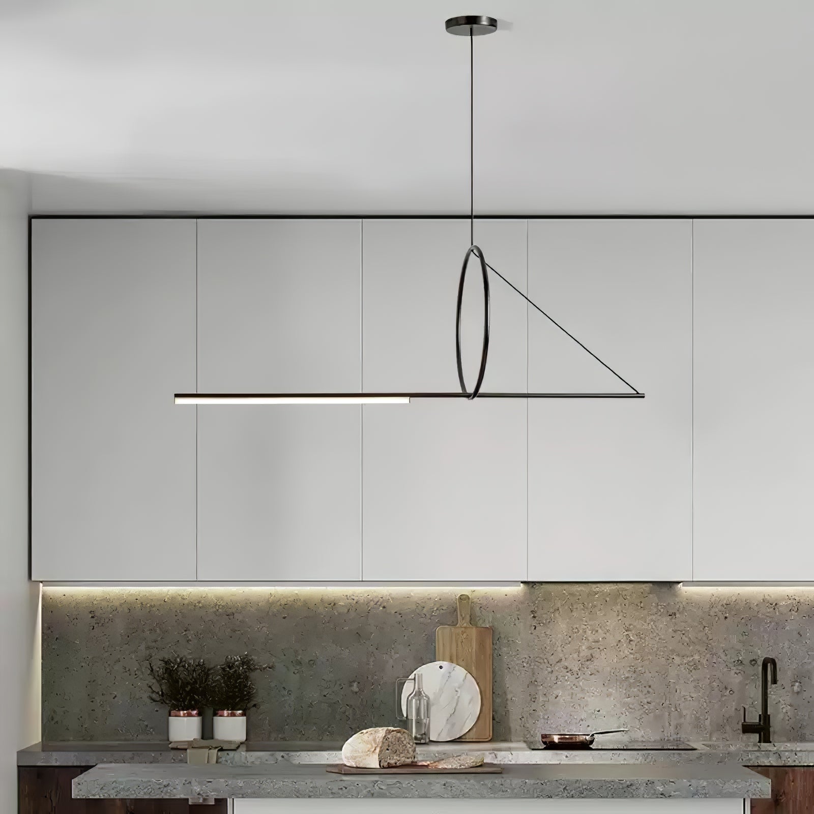 Ilzoror Moderne Minimalistische Nordische Pendelleuchte-Letslighting