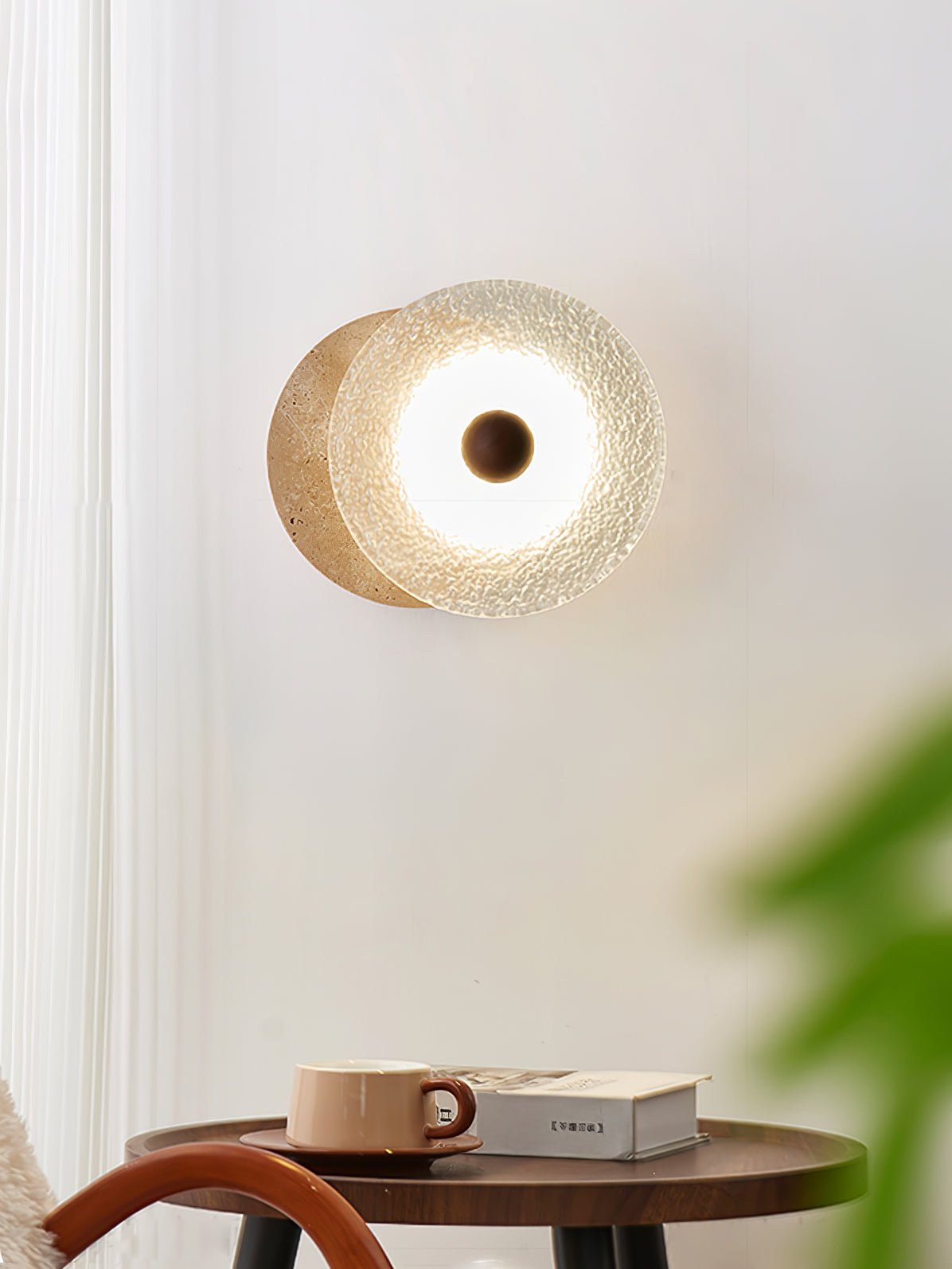 Olivia Travertine Wall Light - Neutralighting