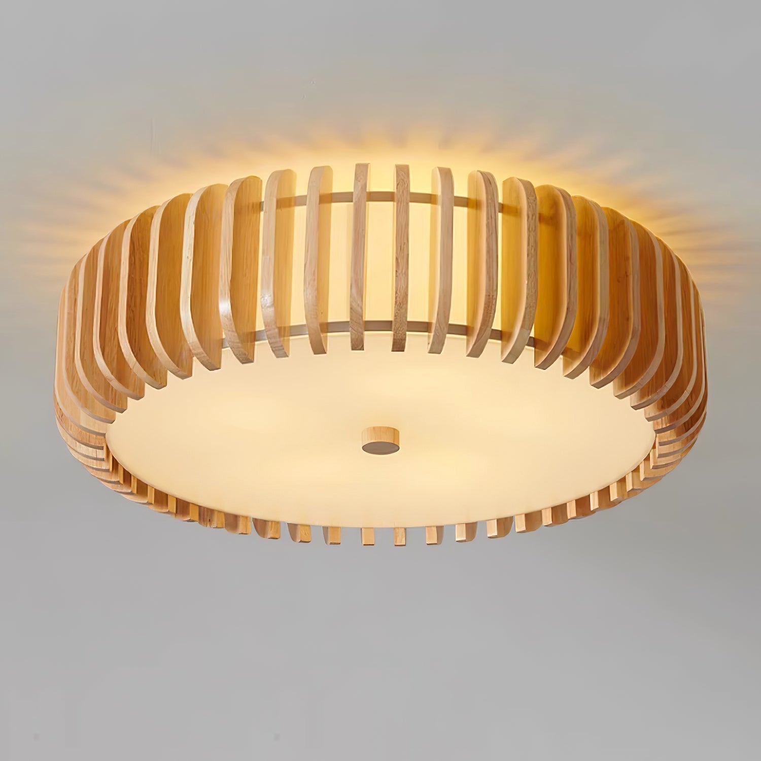 Vezorus Premium Eleganz Holz Deckenleuchte-Letslighting