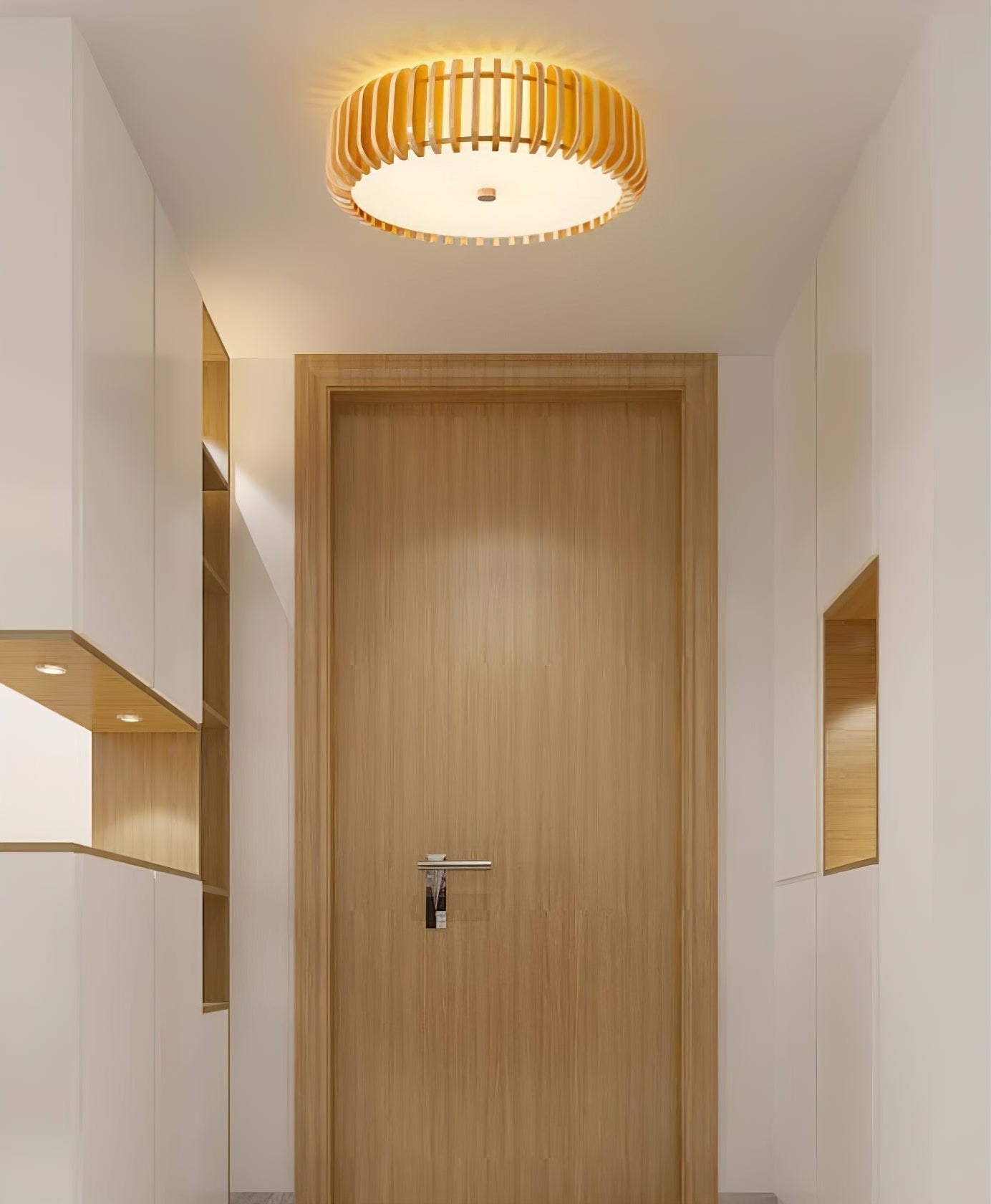 Vezorus Premium Eleganz Holz Deckenleuchte-Letslighting