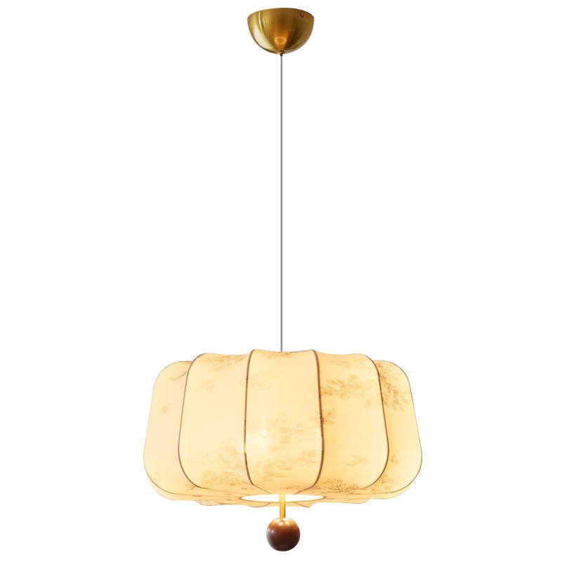 Valera Holz & Stoff Pendelleuchte-Letslighting