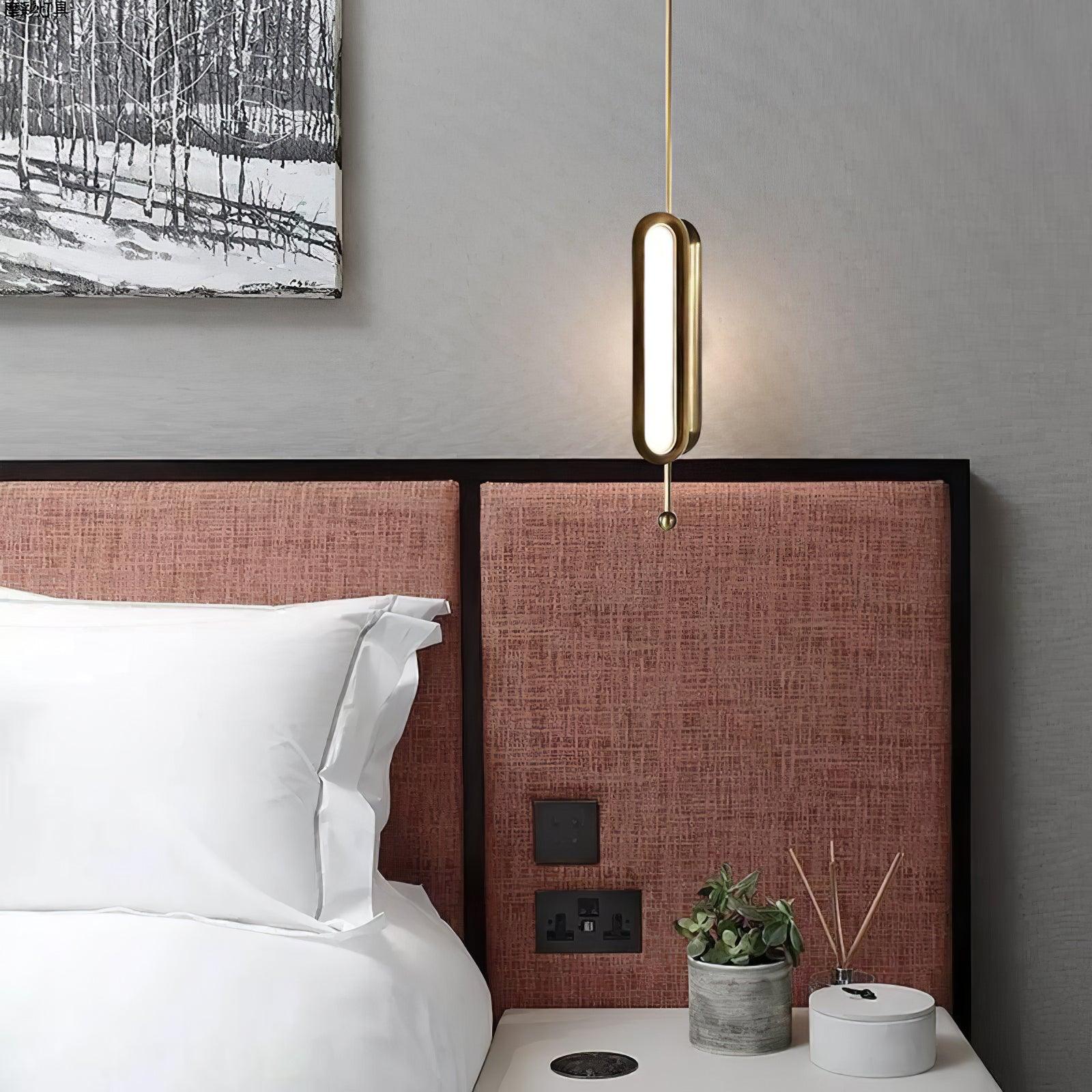 Lyvinaris Geometrische Lineare Pendelleuchte aus Messing-Letslighting