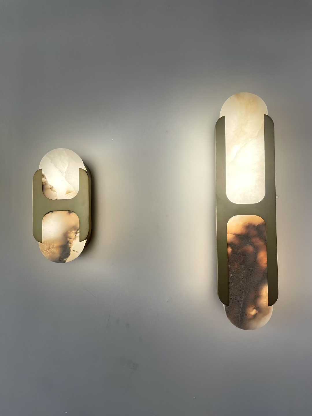 Lylaearis Modern Minimalist Alabaster Wall Lamp - Letslighting
