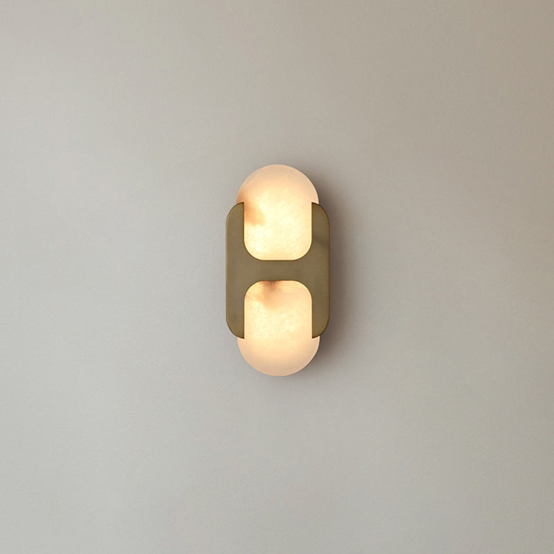 Lylaearis Modern Minimalist Alabaster Wall Lamp - Letslighting