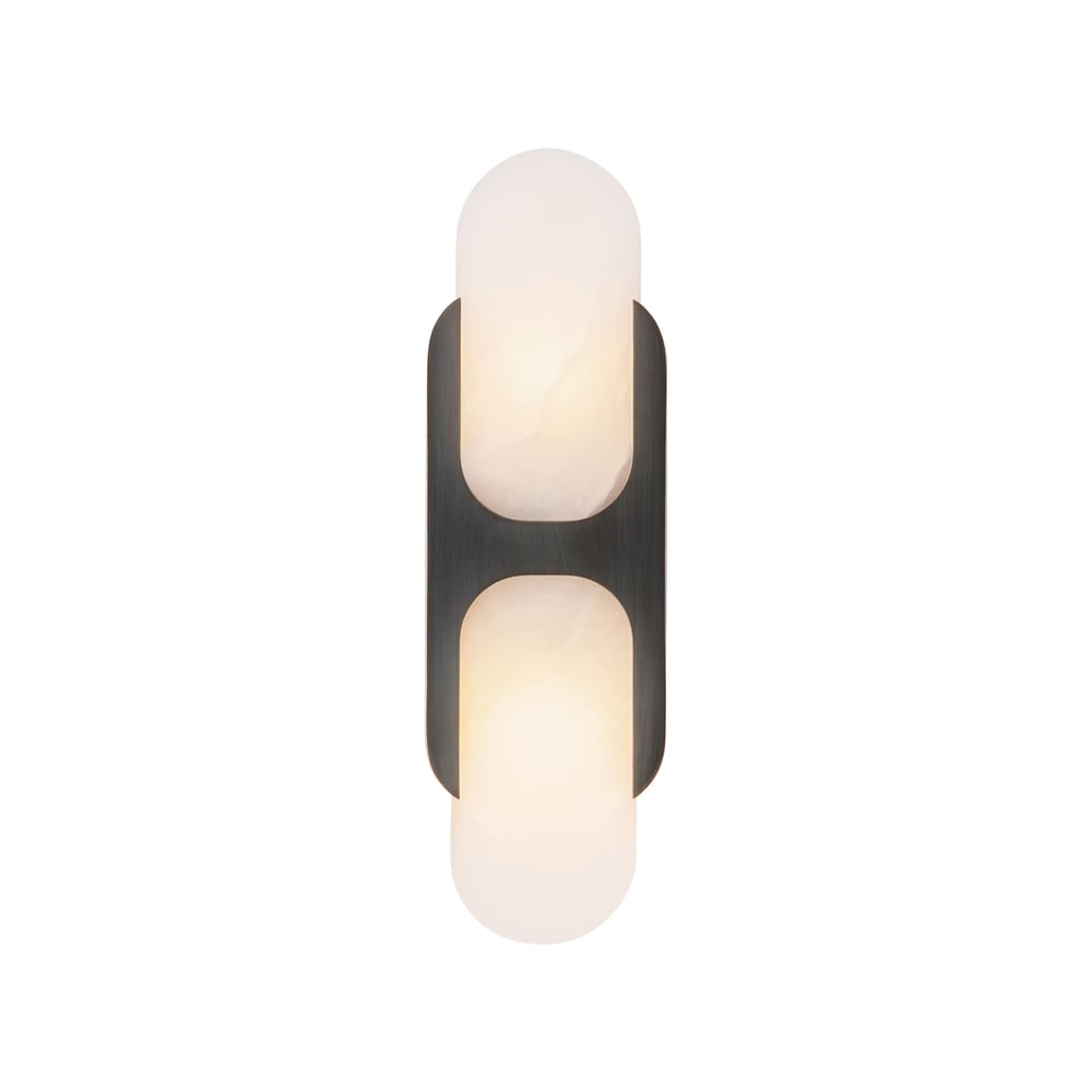 Ulthaora Double Globe Alabaster Wall Light - Neutralighting