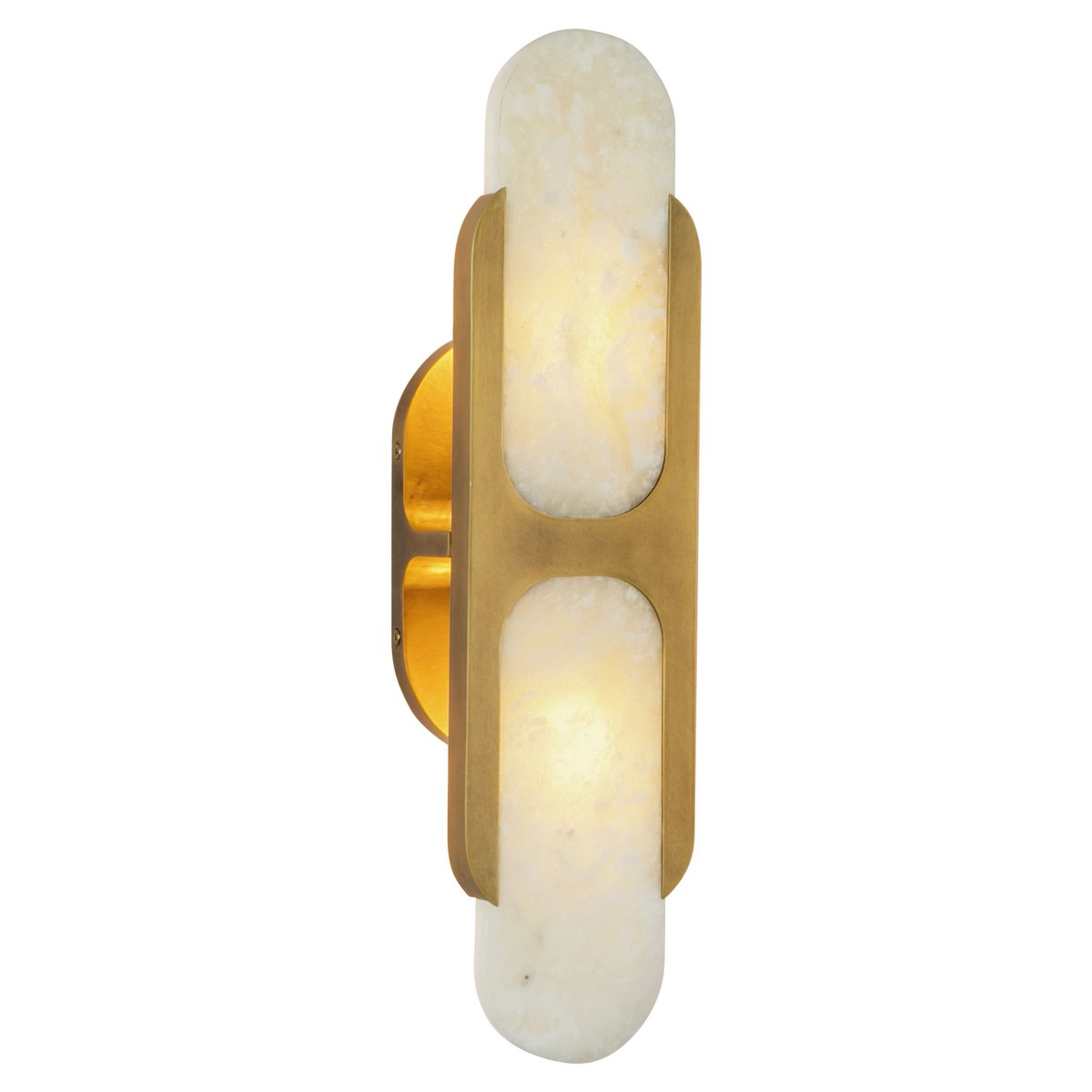 Ulthaora Double Globe Alabaster Wall Light - Neutralighting