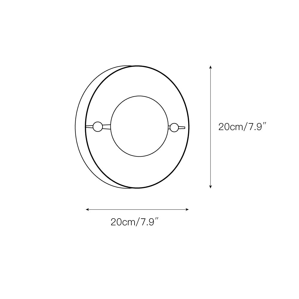Evtala Modern Minimalist Metal Alabaster Wall Lamp - Letslighting