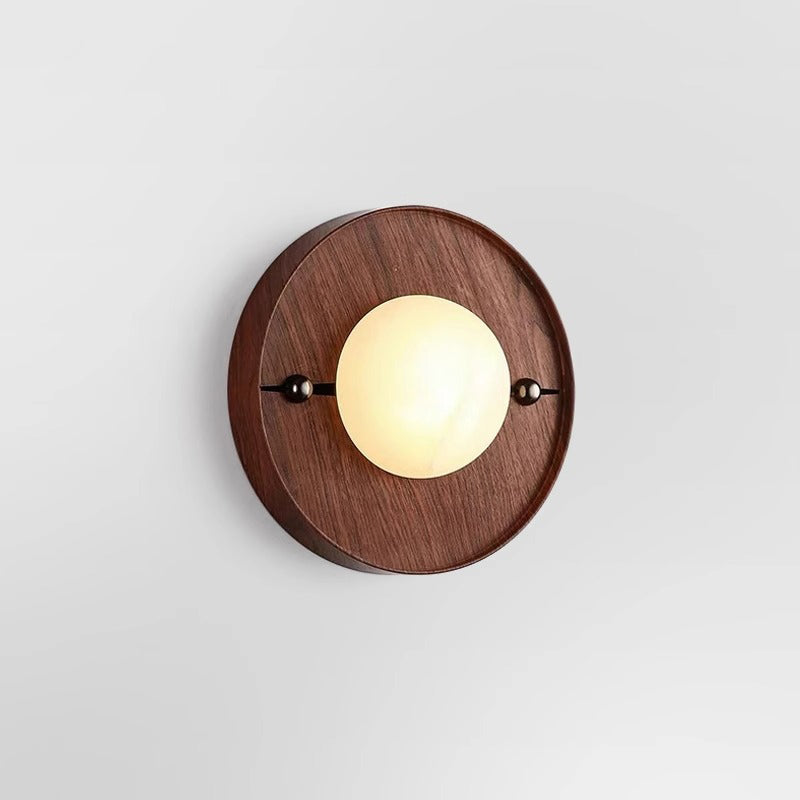 Evtala Modern Minimalist Metal Alabaster Wall Lamp - Letslighting